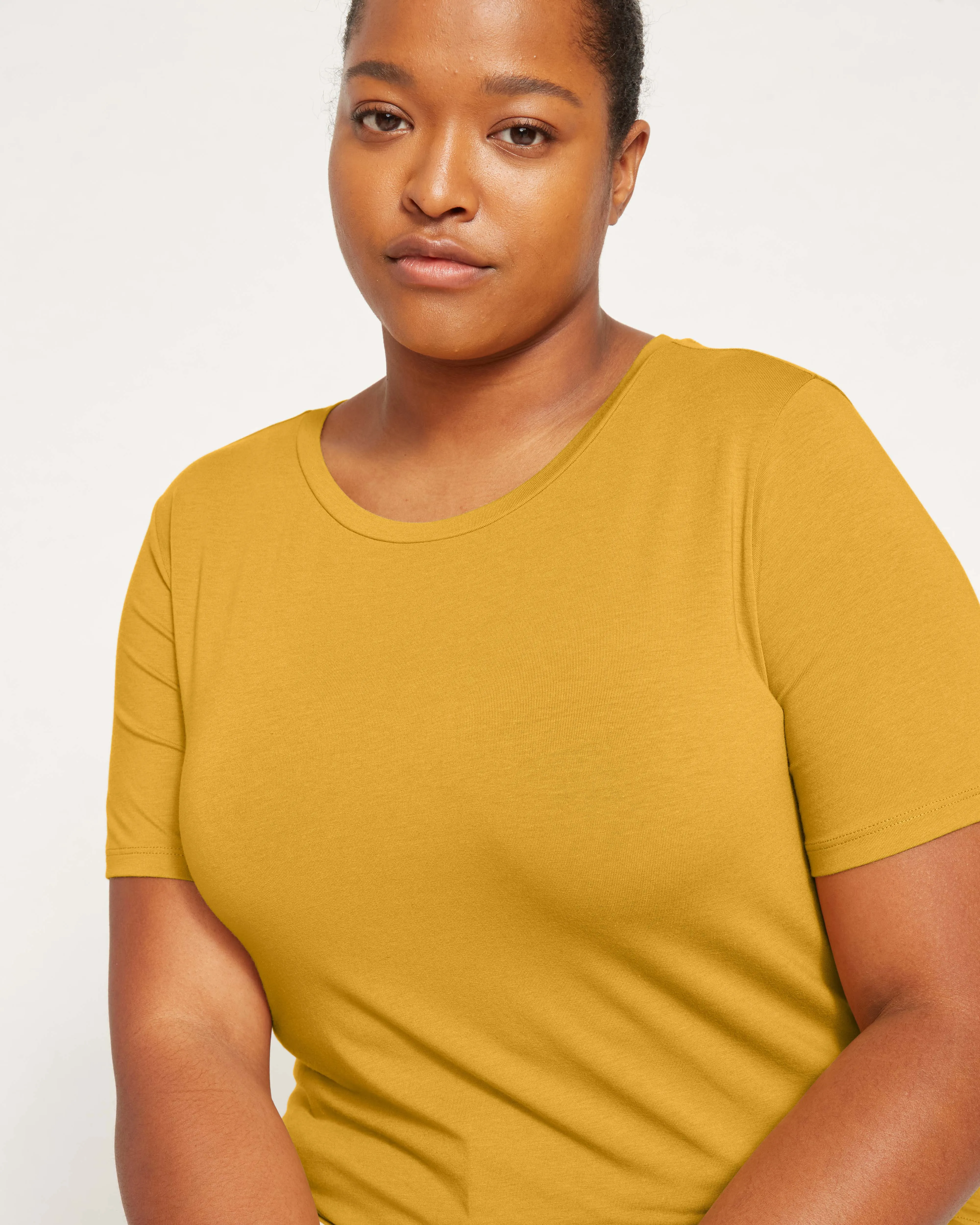 Free Tee Rex - Mustard sold by Universal Standard product image thumbnail 2