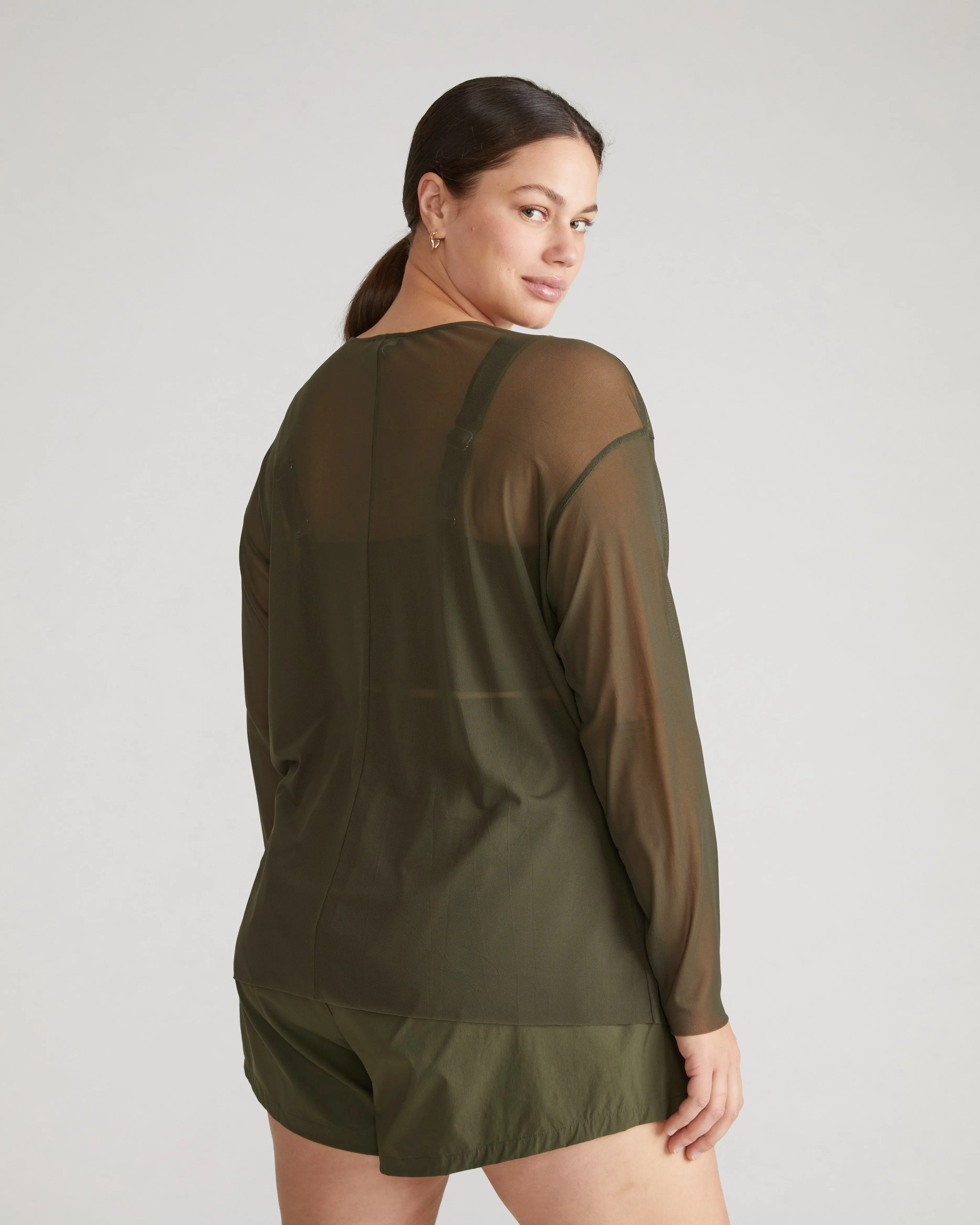 Thames Fog Top - Nori sold by Universal Standard product image thumbnail 3