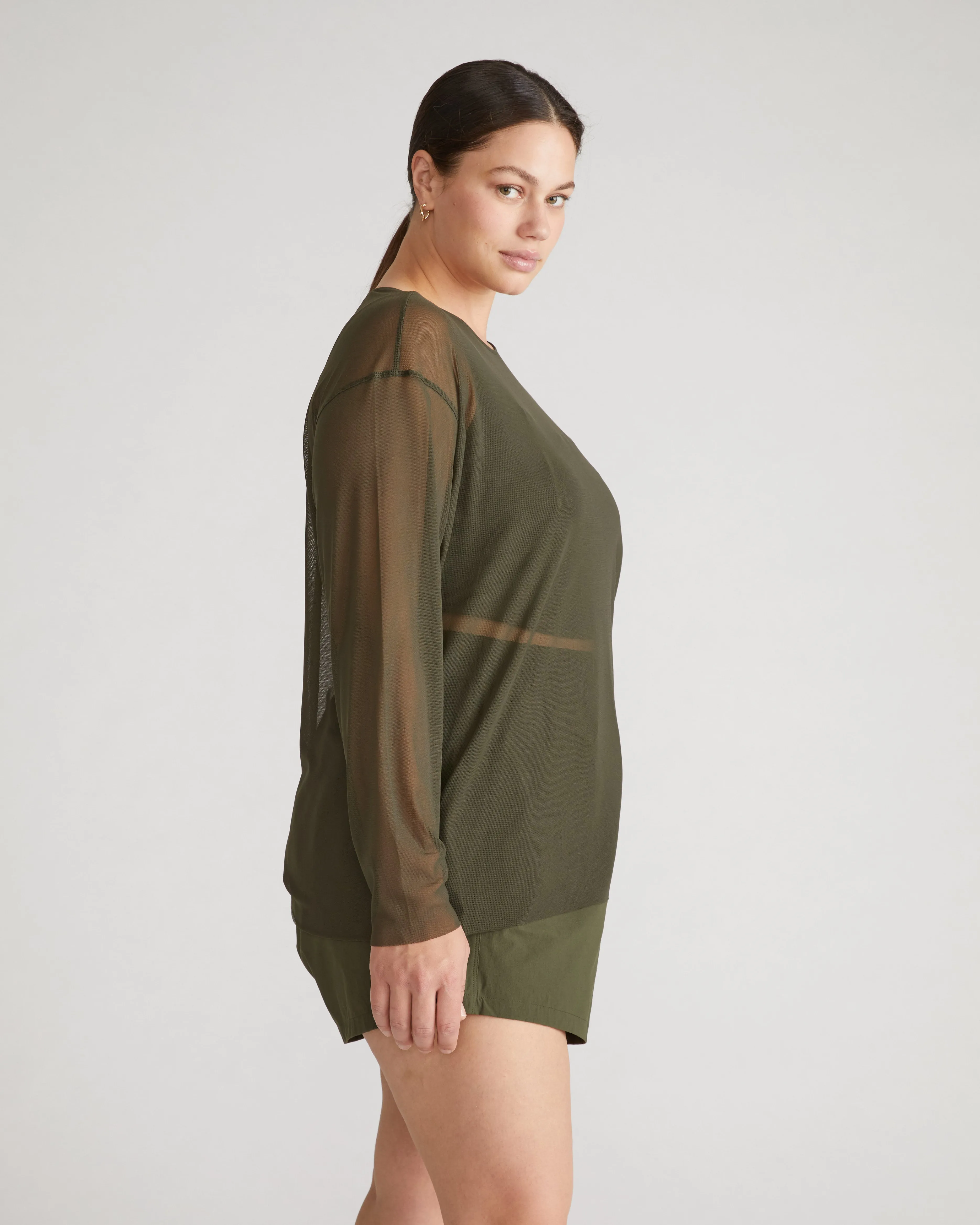 Thames Fog Top - Nori sold by Universal Standard product image thumbnail 2