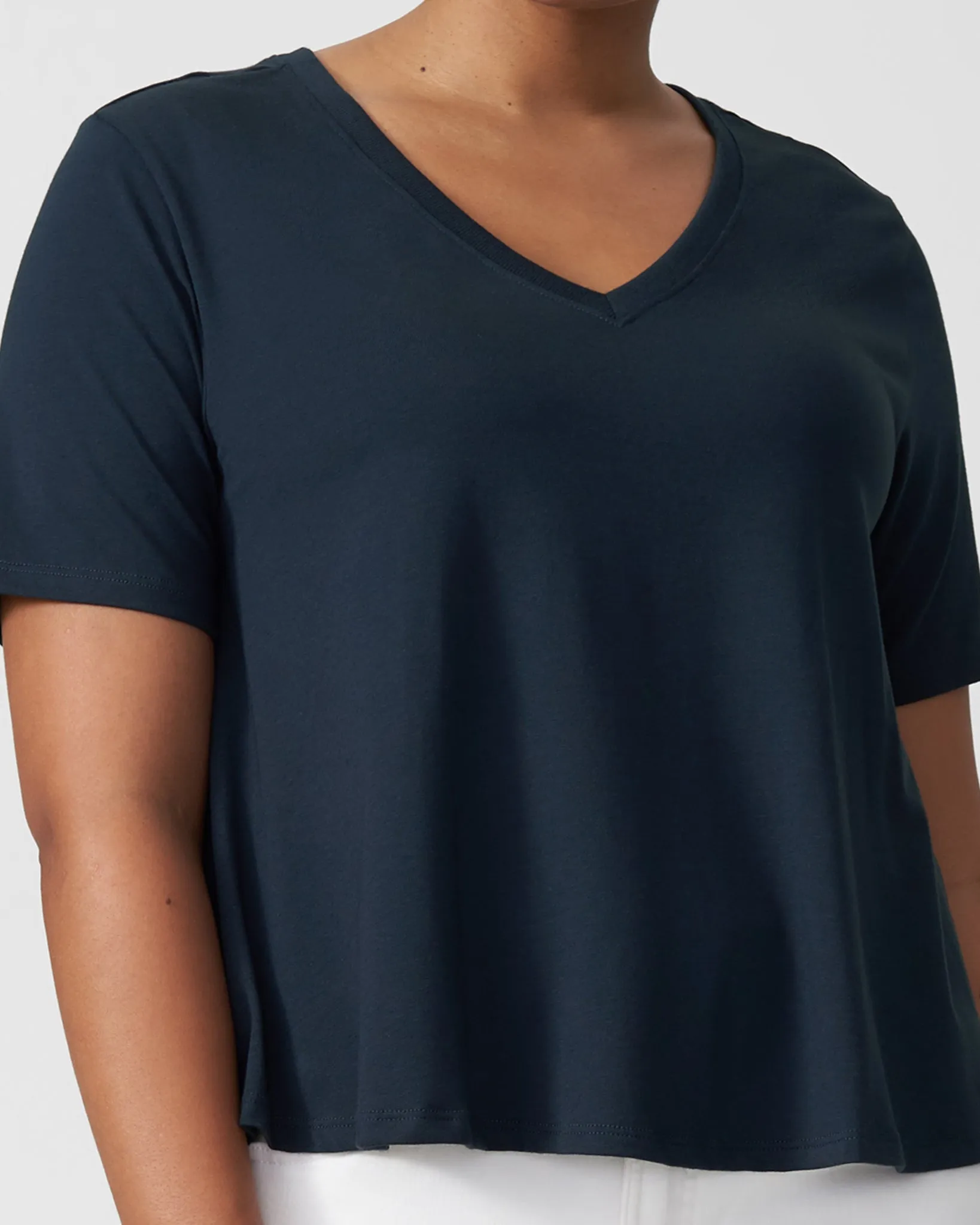 Jase Easy Tee - Navy sold by Universal Standard product image thumbnail 4