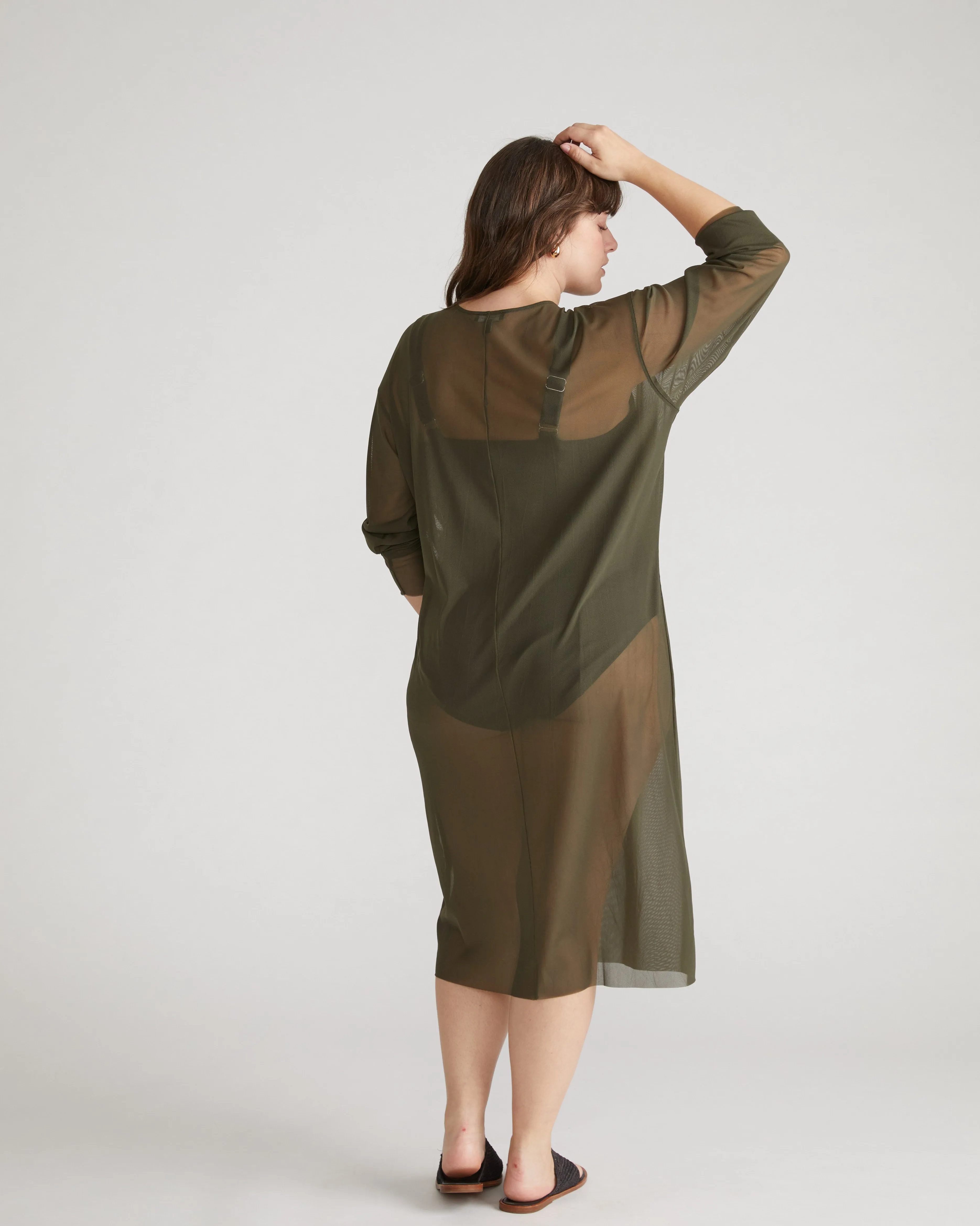 Thames Fog Dress - Nori sold by Universal Standard product image thumbnail 3