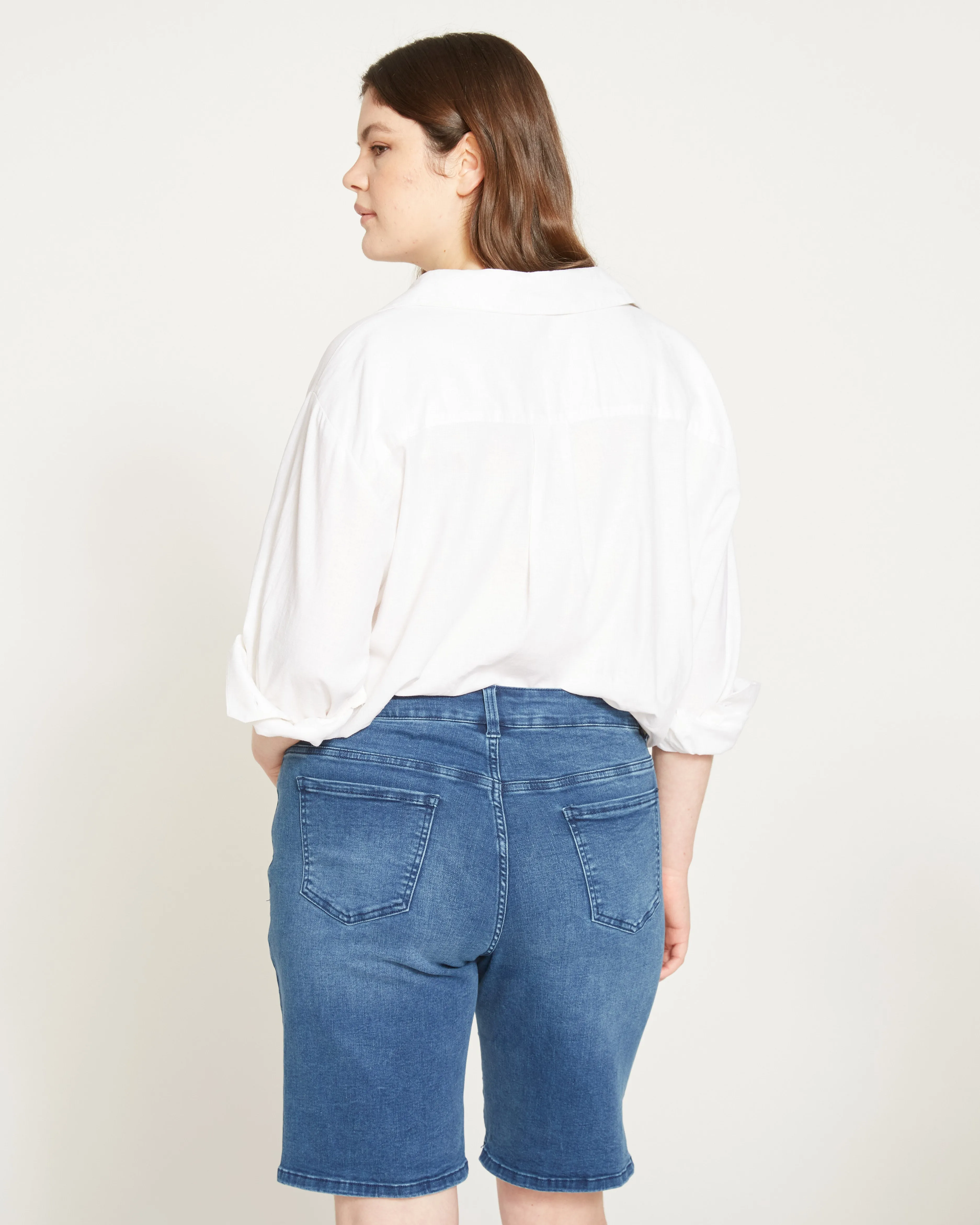 Bae Denim Shorts - True Blue sold by Universal Standard product image thumbnail 5