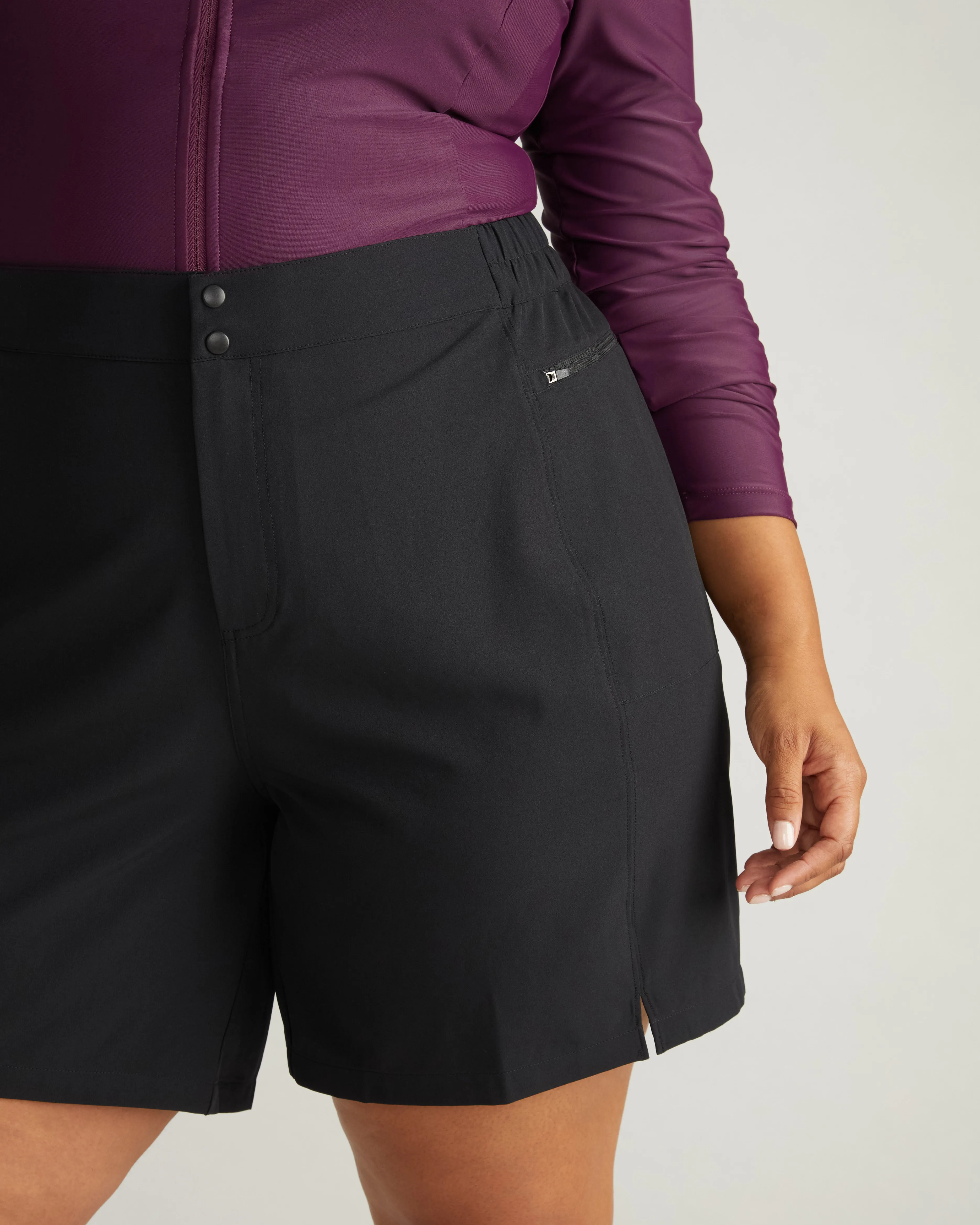 The Swim Trunks - Black sold by Universal Standard