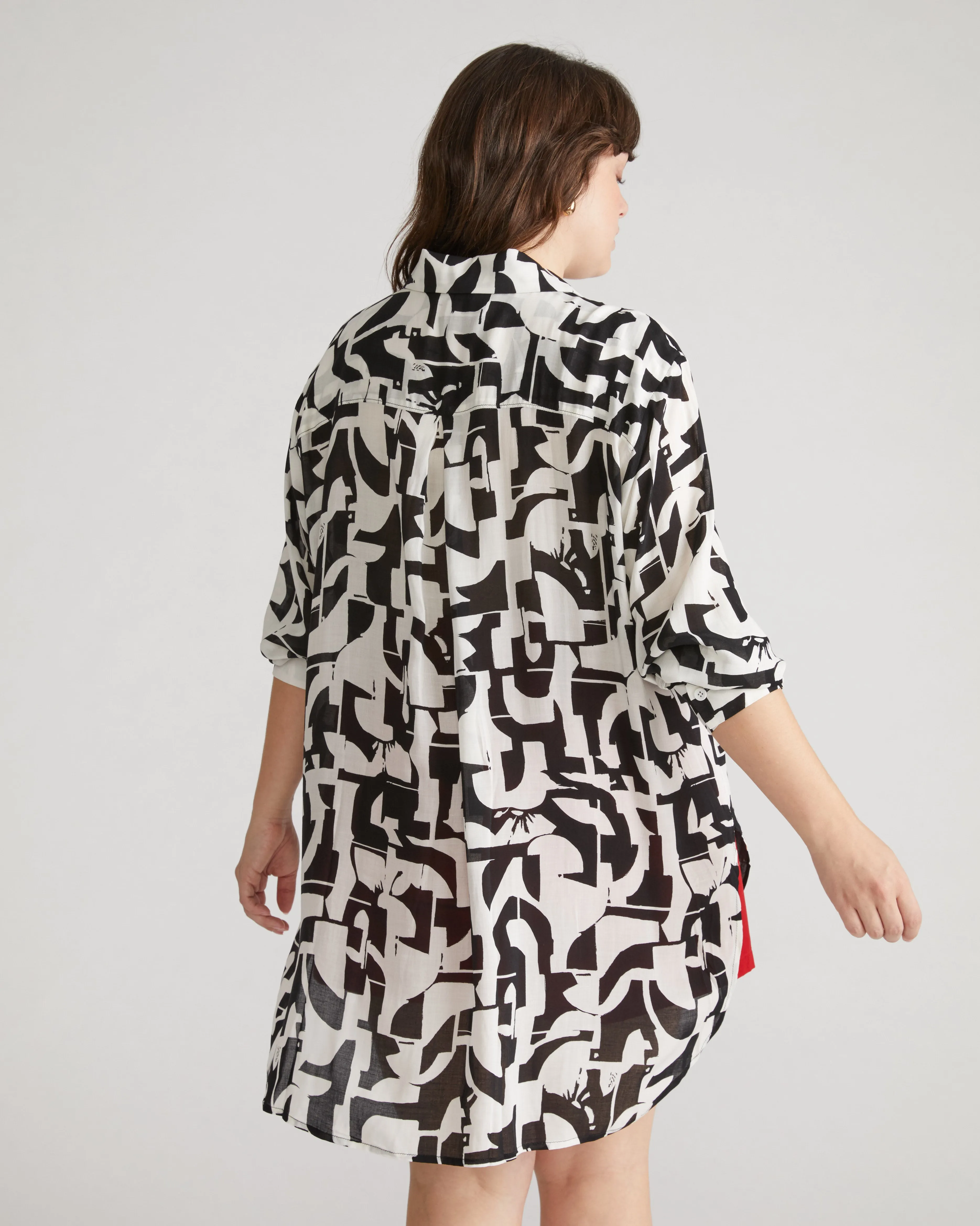 Toni Hi Low Tunic - Wynwood Art Print sold by Universal Standard product image thumbnail 3
