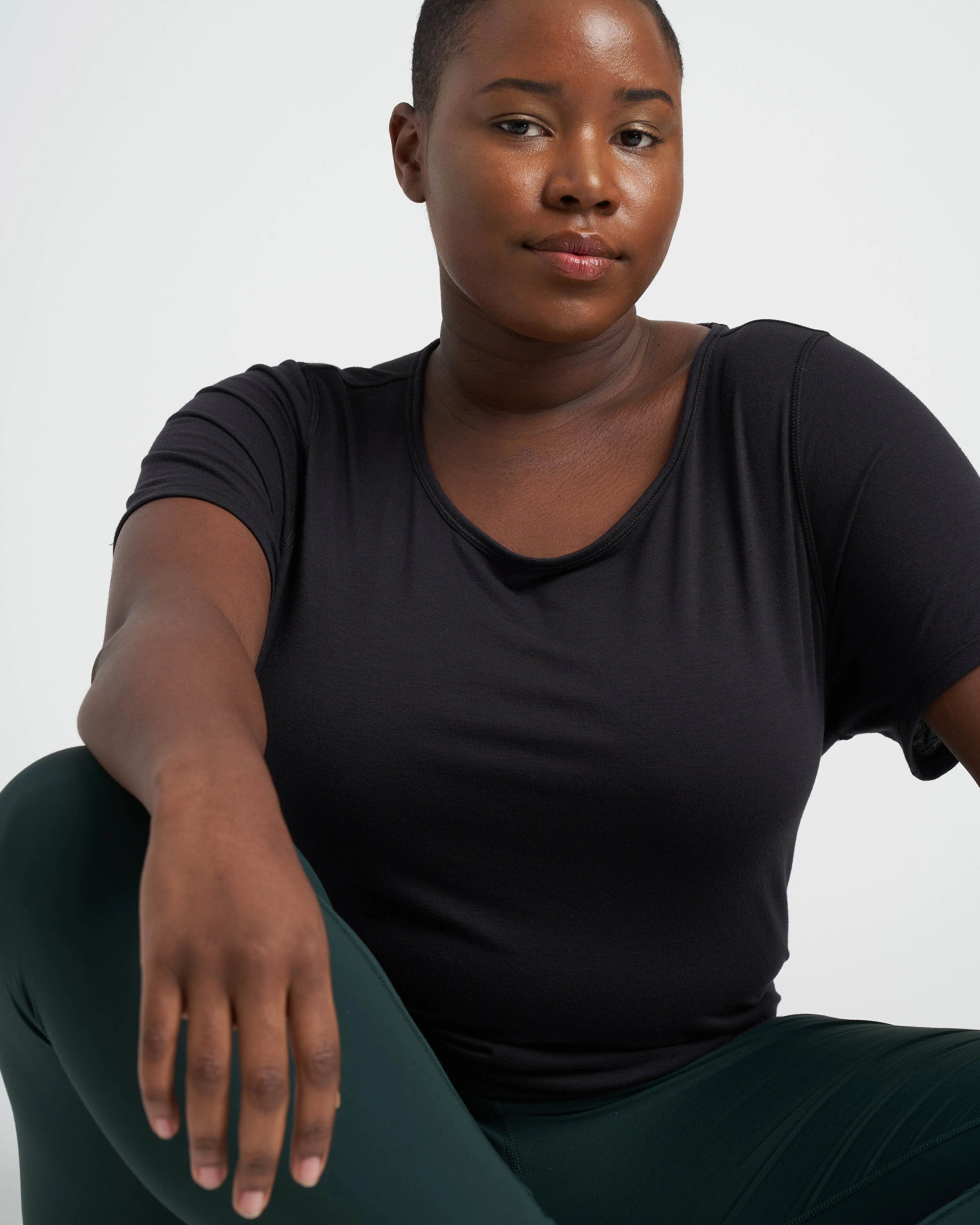 Mia Movement Tee - Black sold by Universal Standard