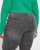 Seine Mid Rise Skinny Jeans 27 Inch - Distressed Black sold by Universal Standard