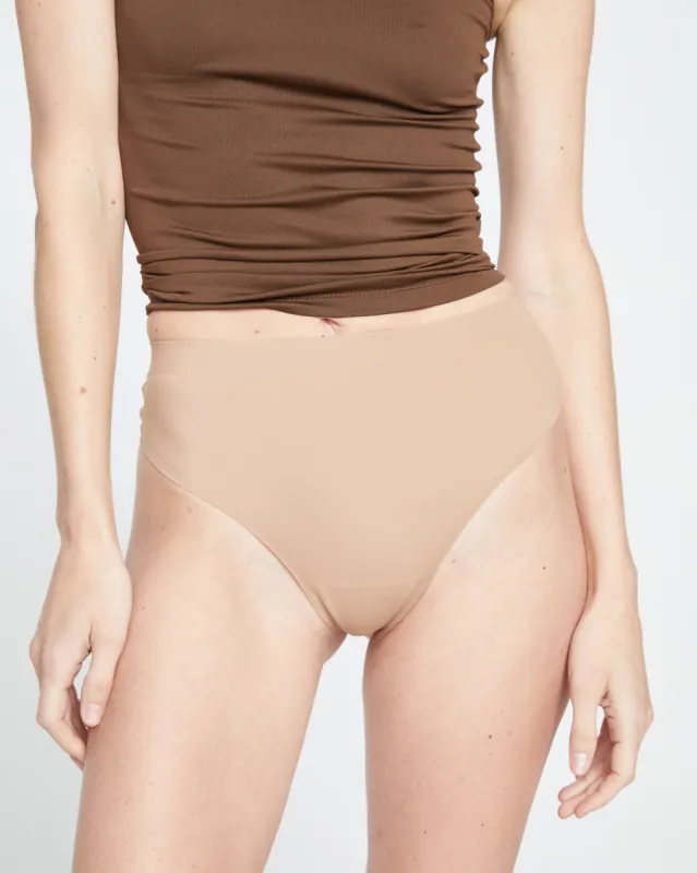 LaserSmooth High Rise Thong - Spice sold by Universal Standard