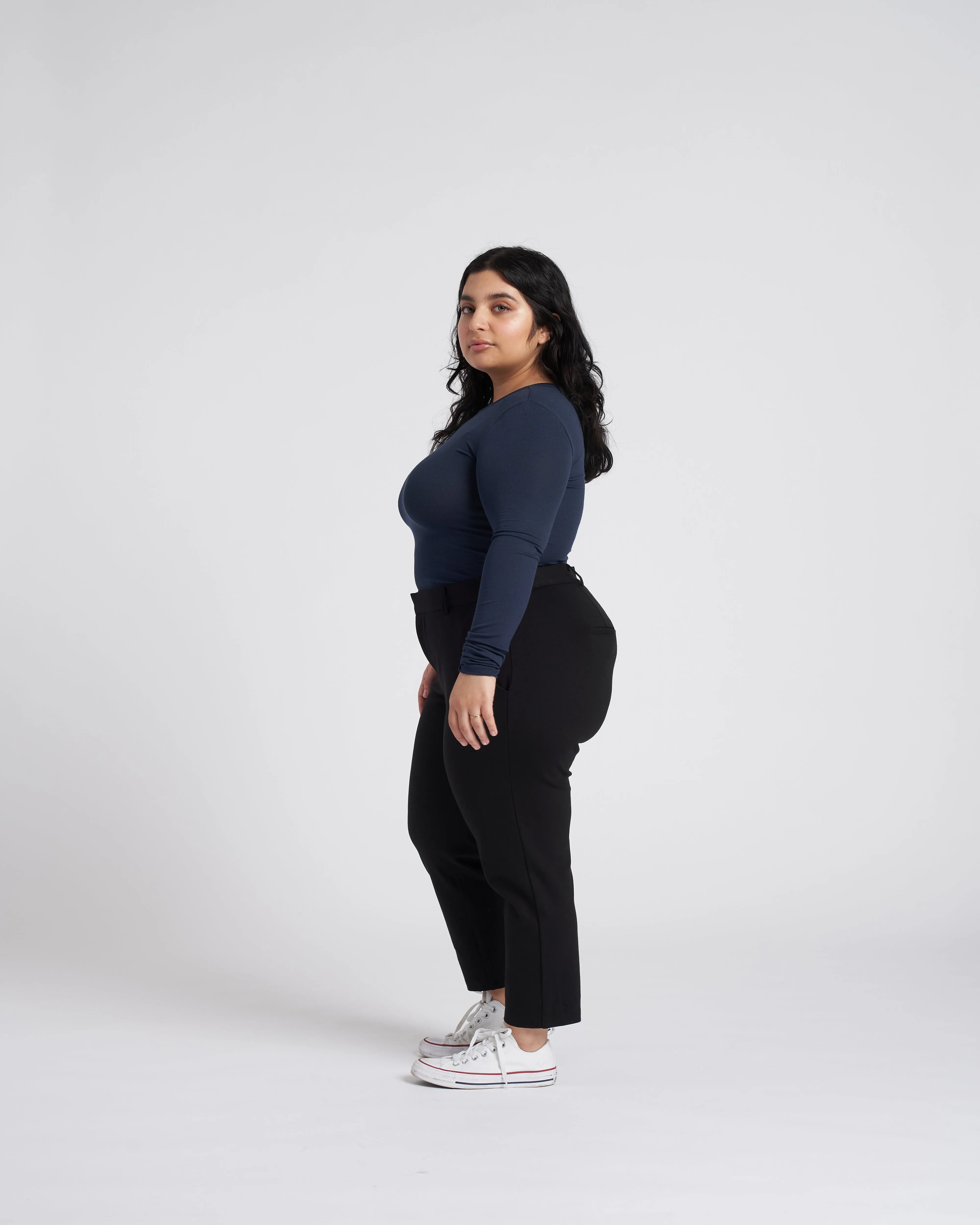 Petite Cigarette Pants - Black sold by Universal Standard product image thumbnail 3