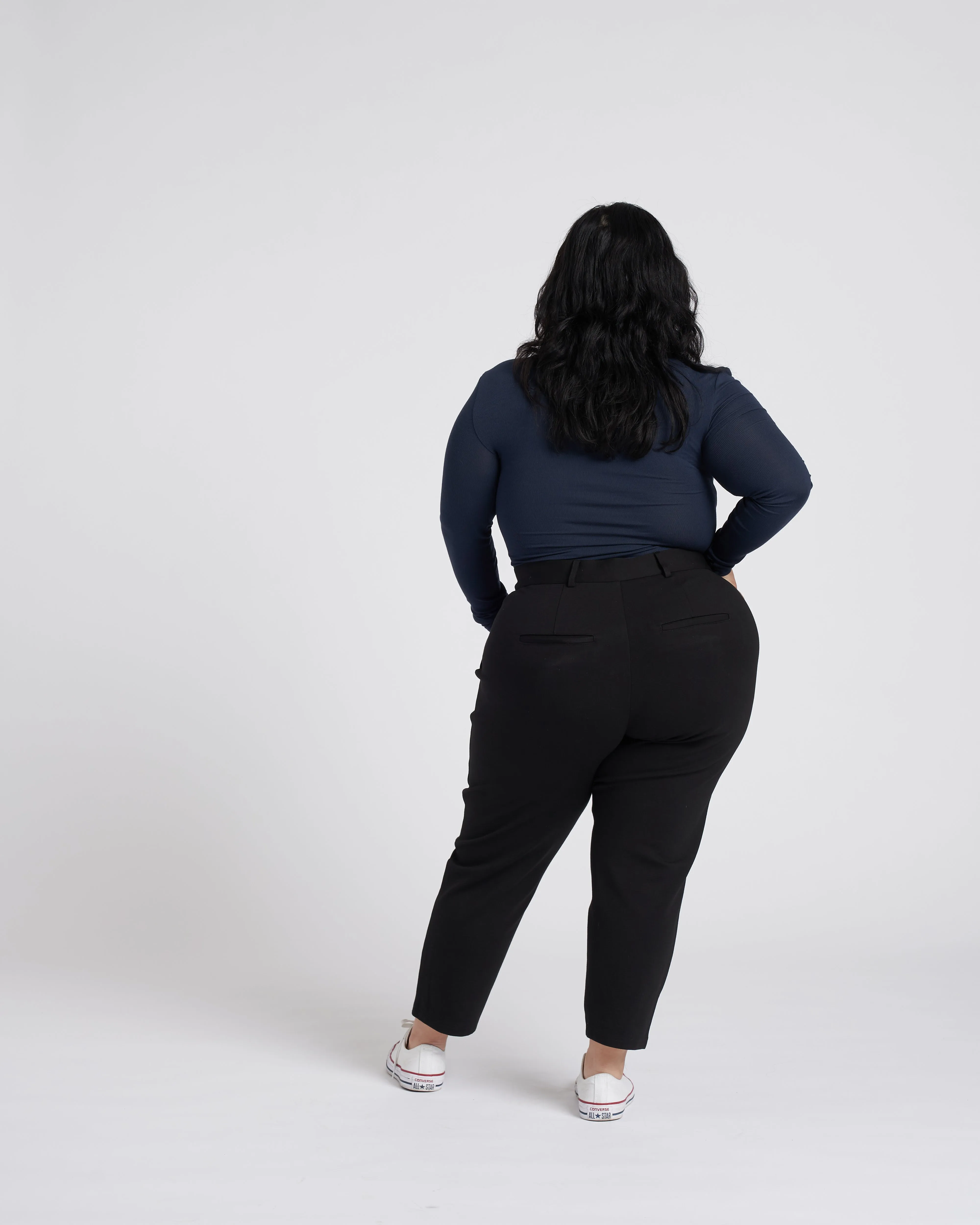 Petite Cigarette Pants - Black sold by Universal Standard product image thumbnail 4