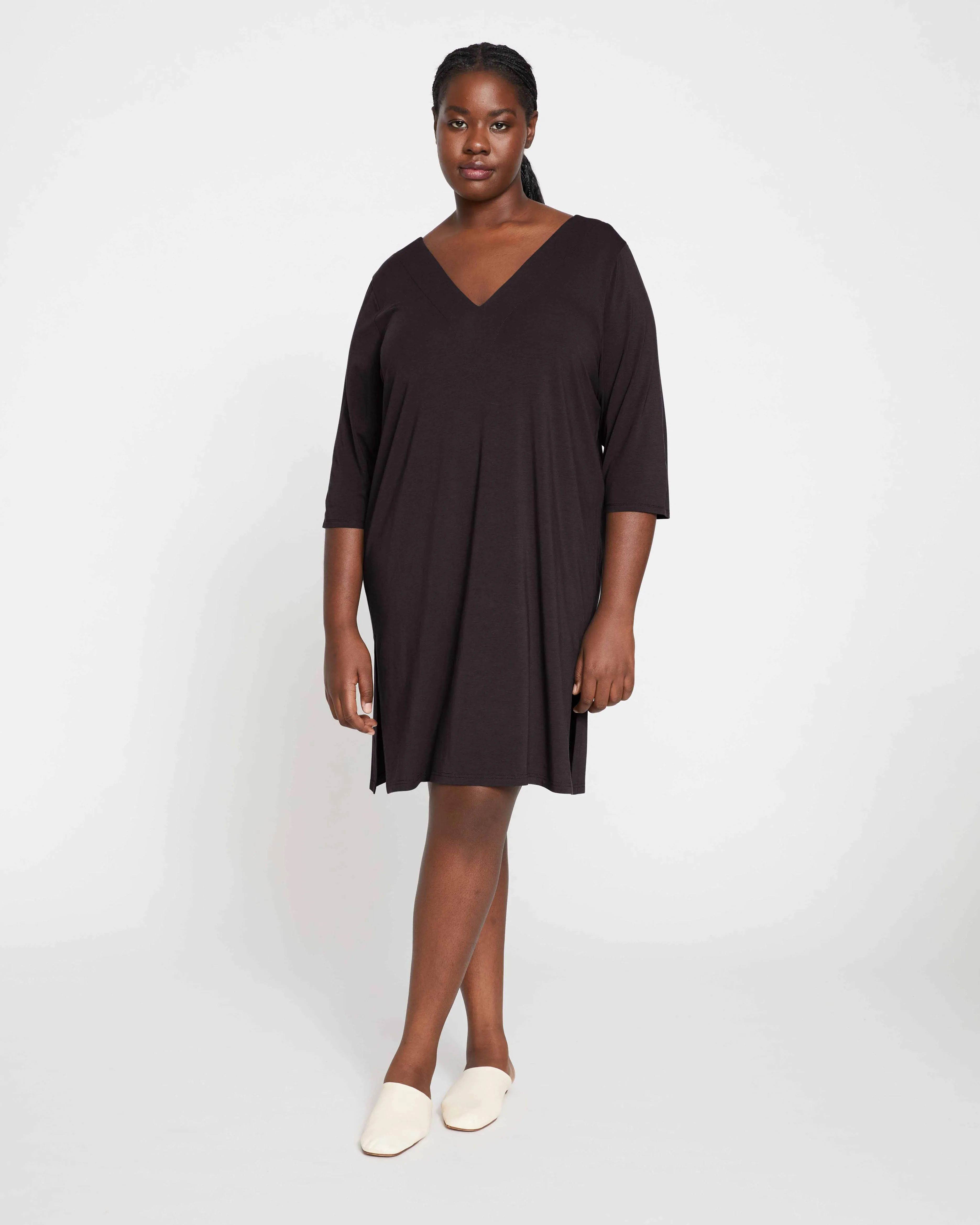 UltimateS Aubrey Sleep Dress - Black sold by Universal Standard product image thumbnail 2