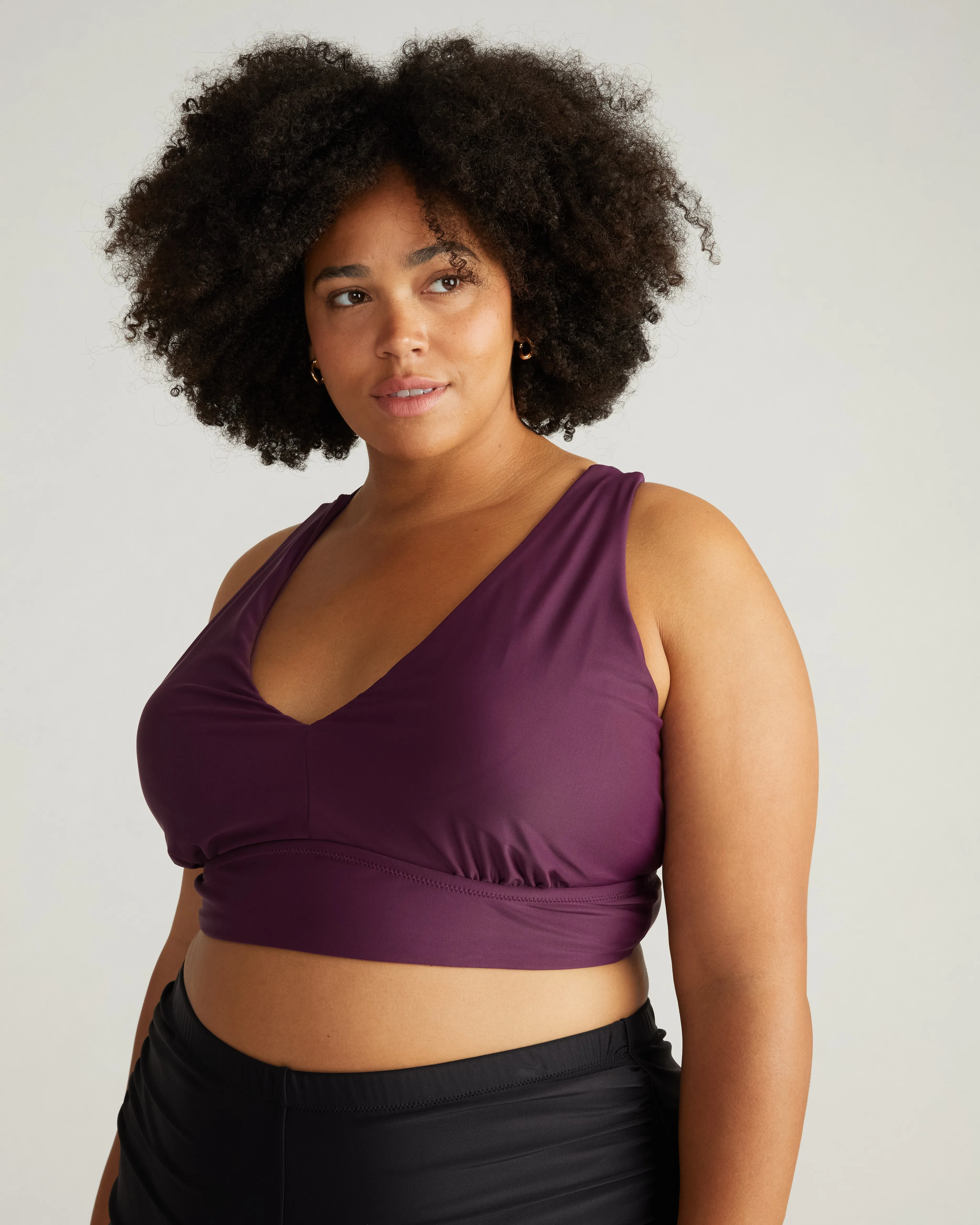 The Plunge Bikini Top - Deep Pansy sold by Universal Standard product image thumbnail 3