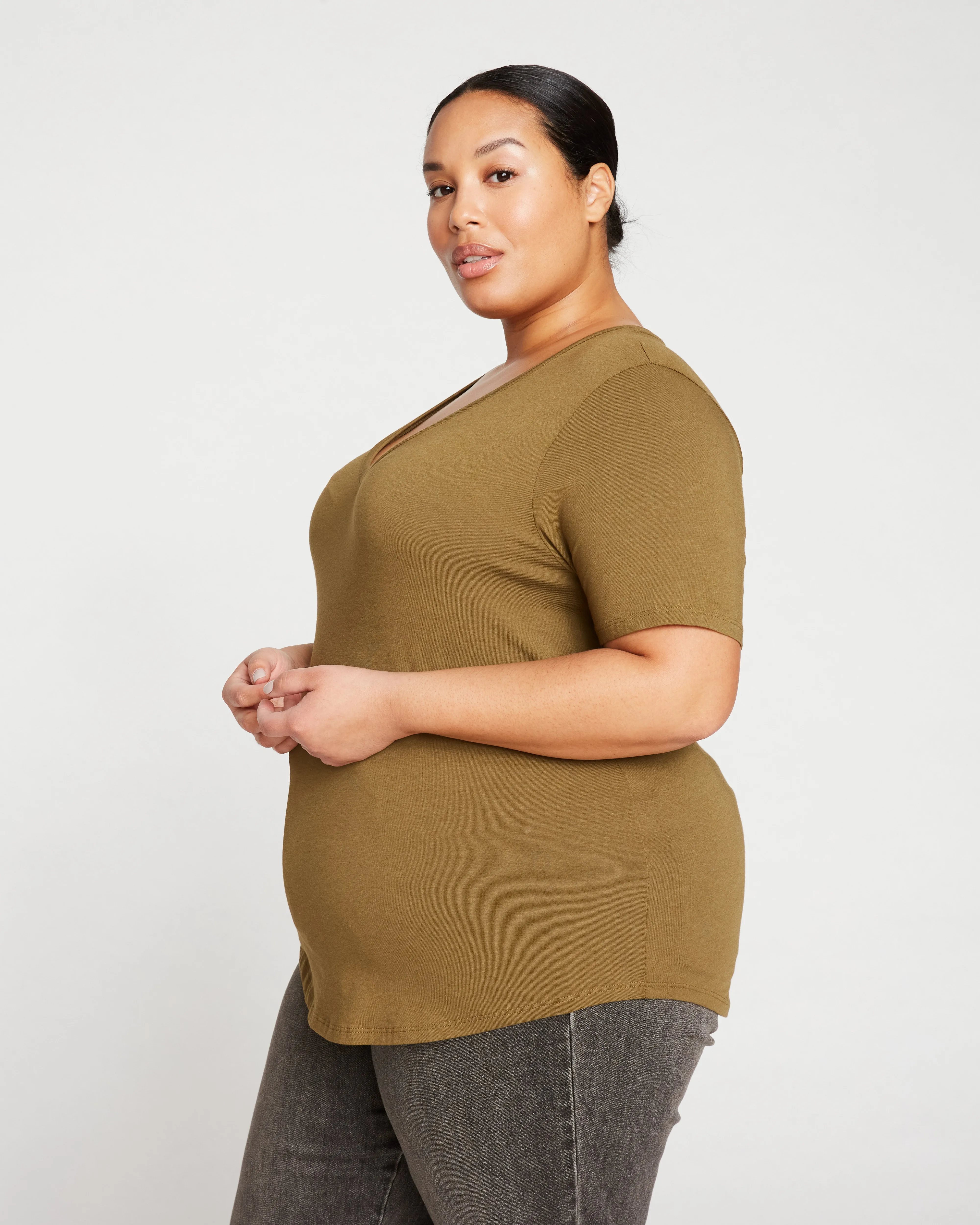 V Rex - Olive sold by Universal Standard product image thumbnail 3