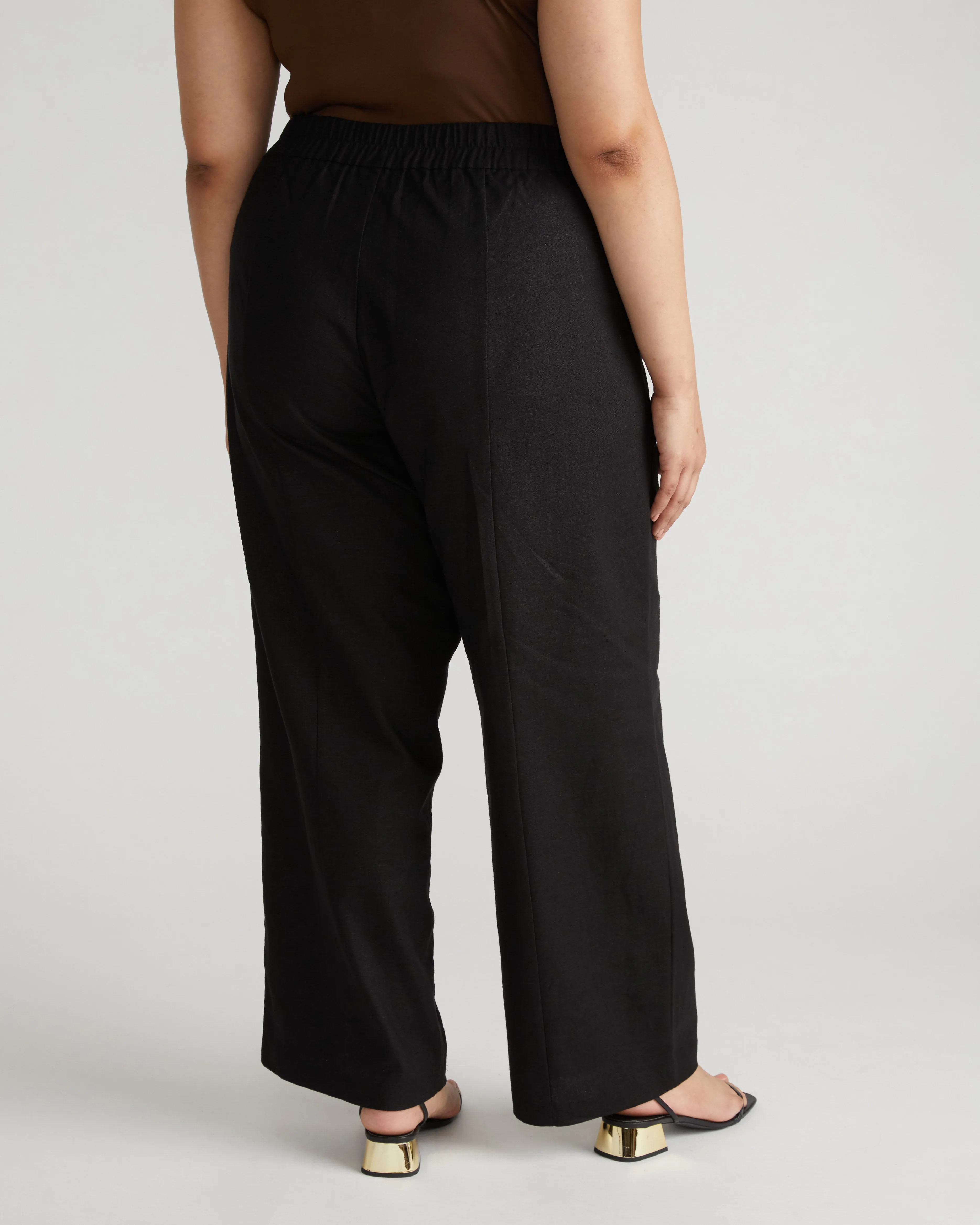 Coastal Linen Pants - Black sold by Universal Standard product image thumbnail 4