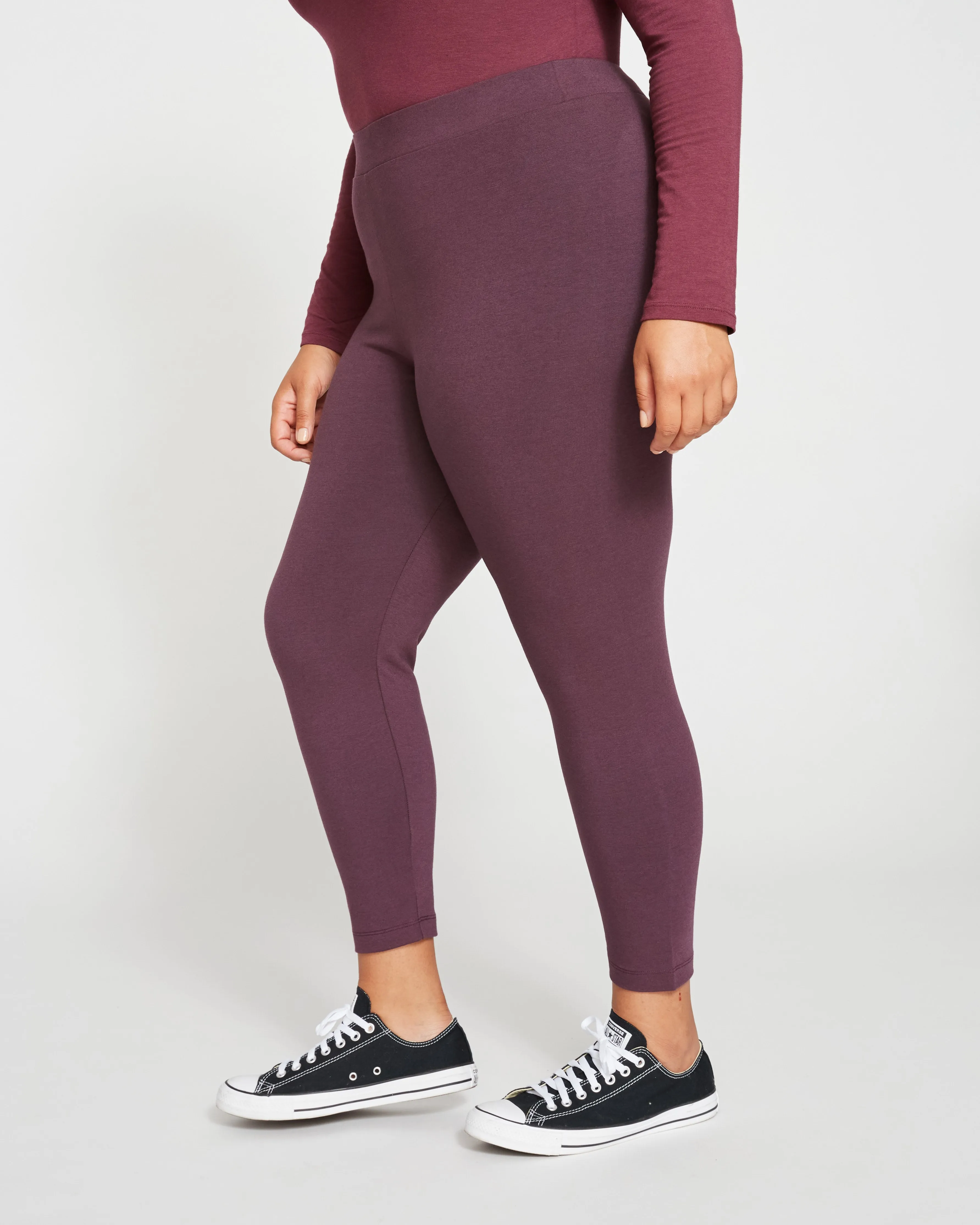 Roya Leggings 27 Inch - Faded Plum sold by Universal Standard product image thumbnail 3