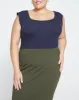 Danube Jersey Skirt - Nori sold by Universal Standard