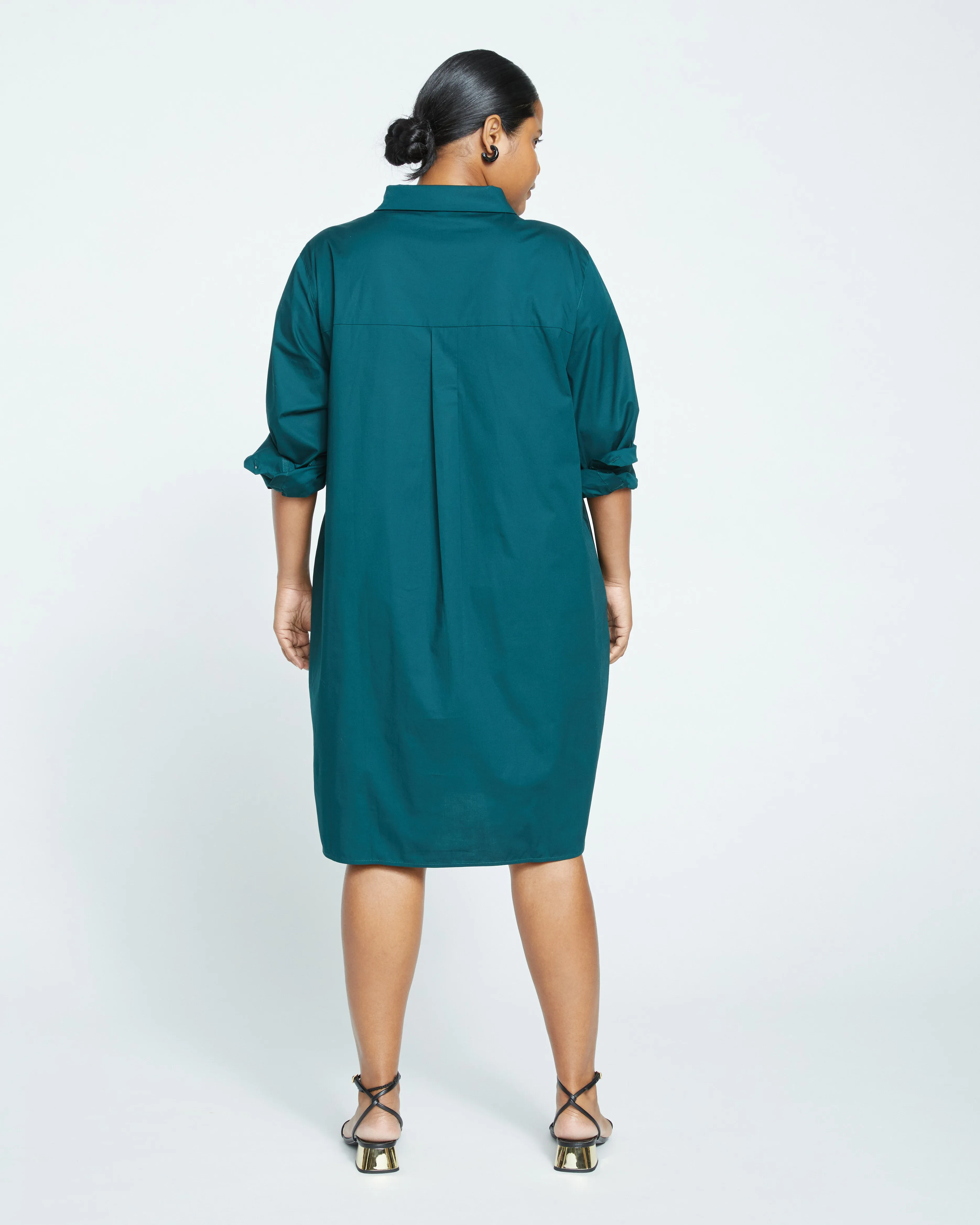 Rubicon Shirtdress 2 - Forest Green sold by Universal Standard product image thumbnail 5