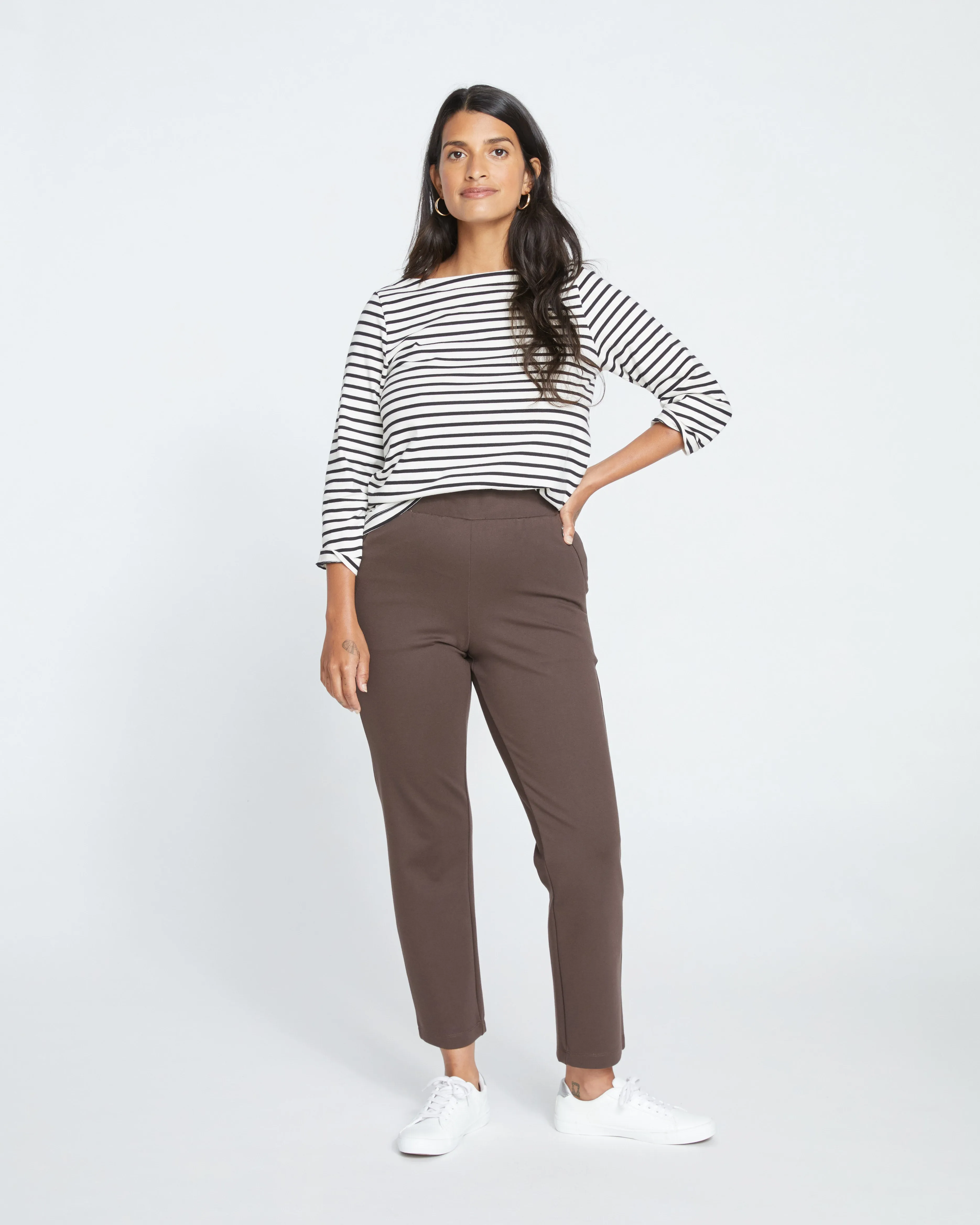 Smart Signature Ponte Pants - Earth sold by Universal Standard product image thumbnail 2