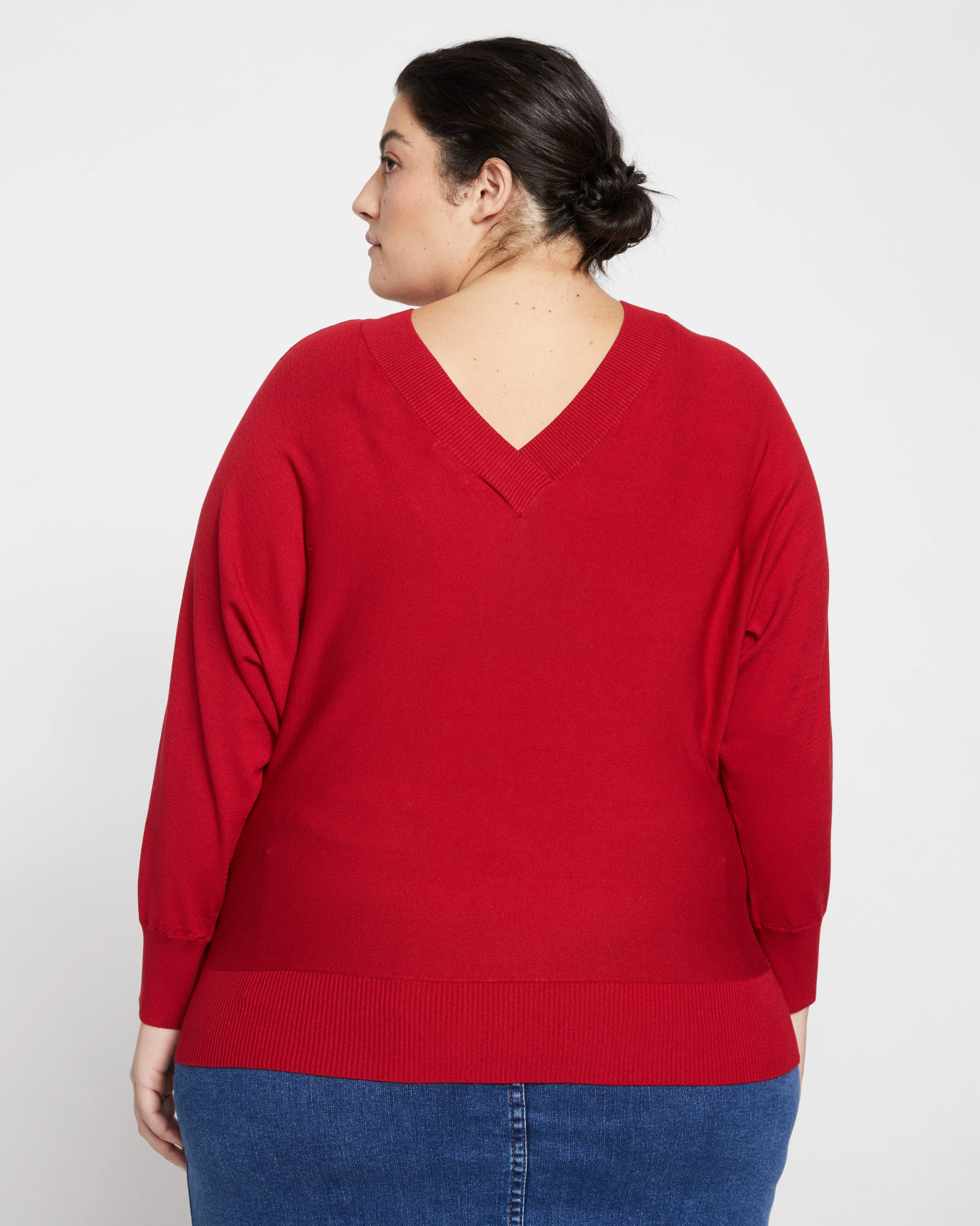 Sweater Blouse - Red sold by Universal Standard product image thumbnail 4