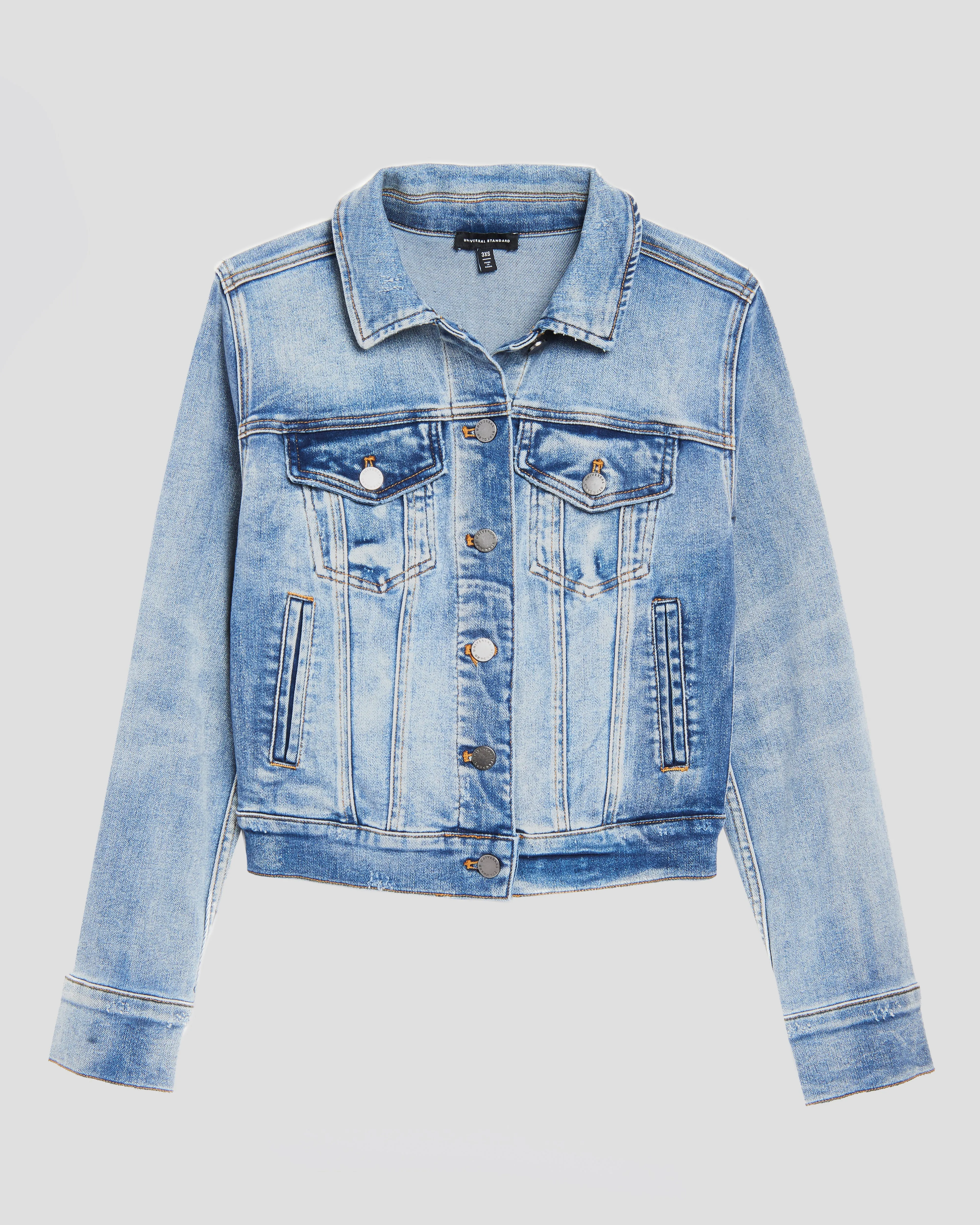 Kelsey Denim Jacket - Light Blue sold by Universal Standard product image thumbnail 2