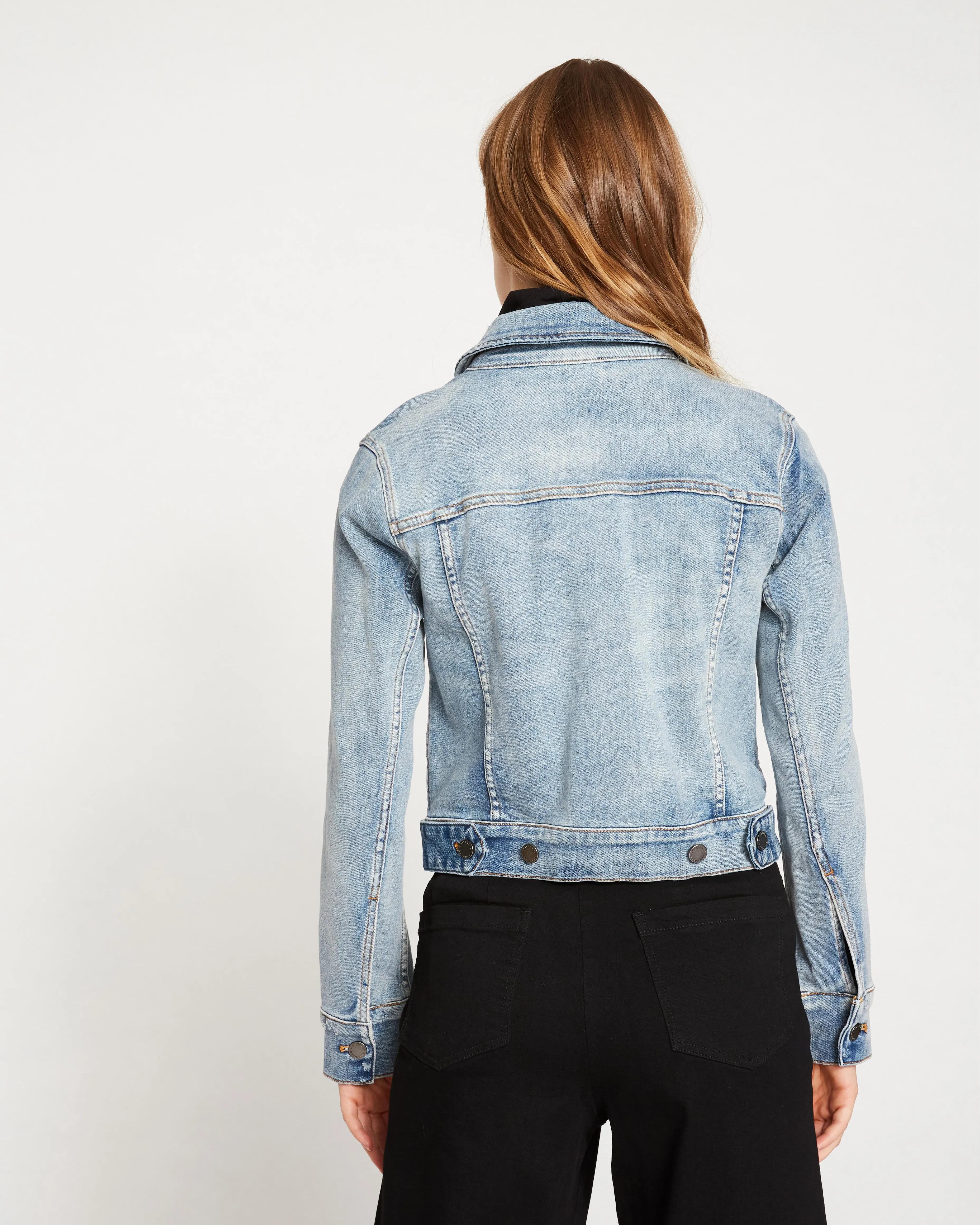 Kelsey Denim Jacket - Light Blue sold by Universal Standard product image thumbnail 5