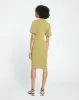 Movida Twist Capelet Dress - Dried Palm sold by Universal Standard