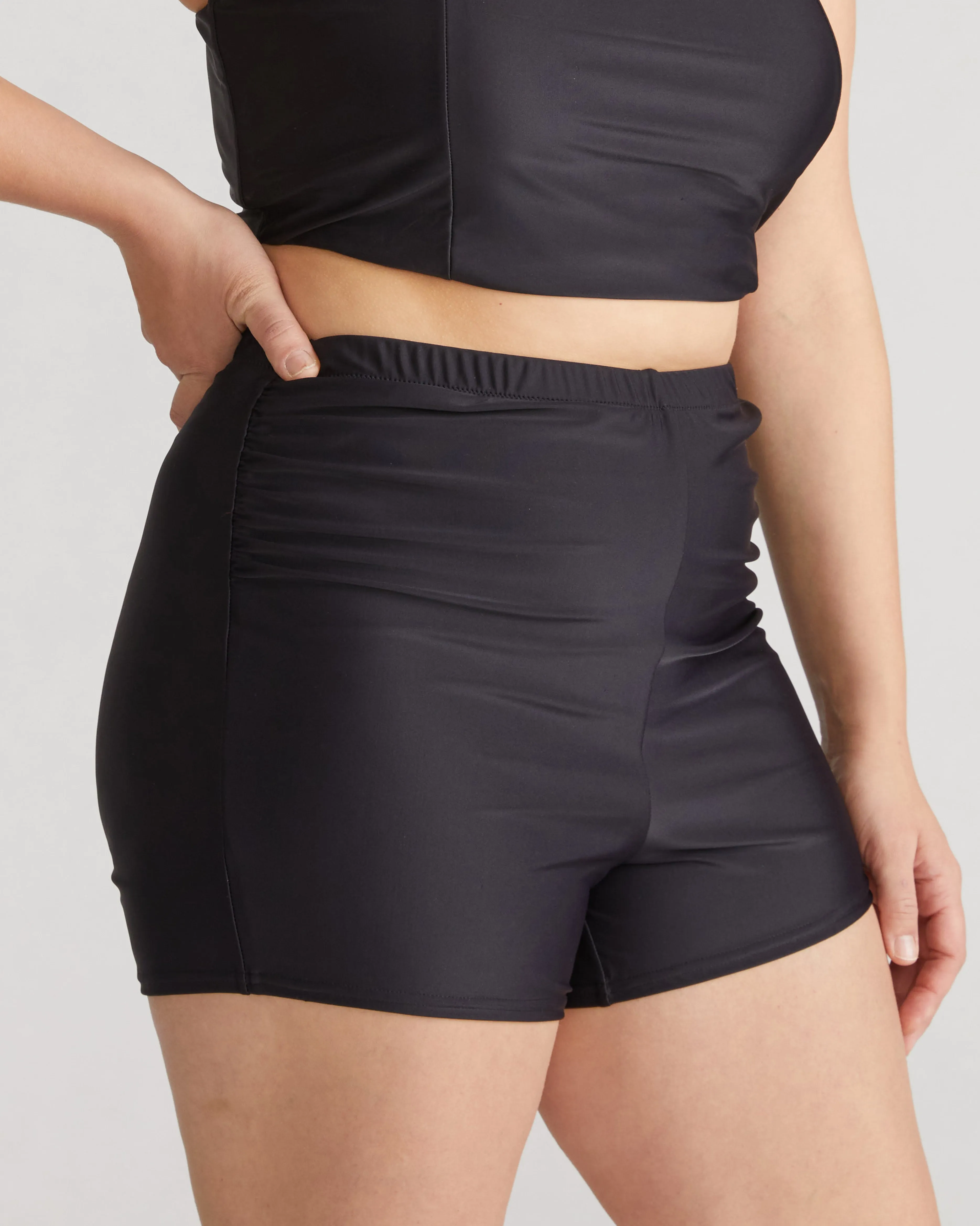 The New Bikini Short - Black sold by Universal Standard