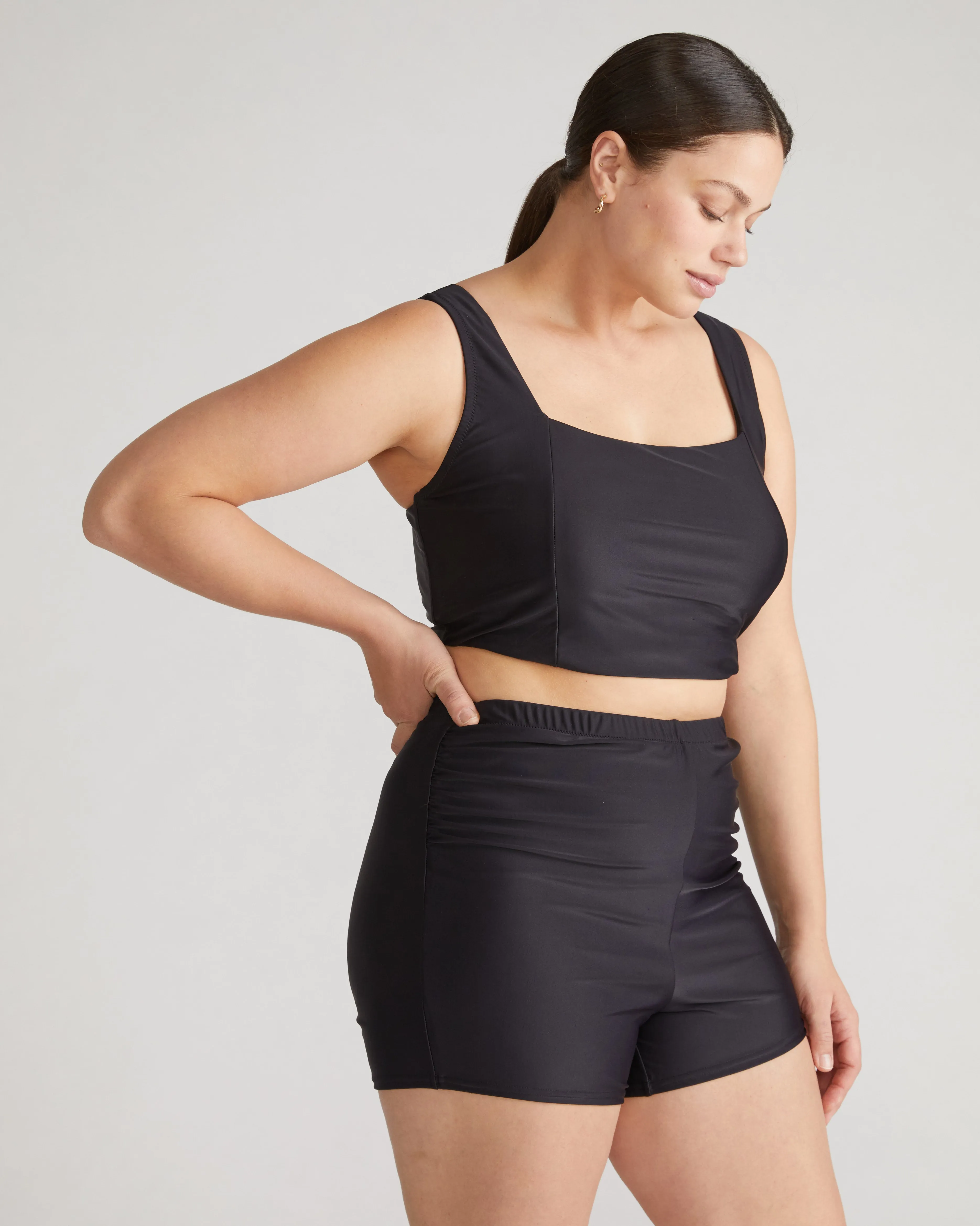 The New Bikini Short - Black sold by Universal Standard product image thumbnail 4