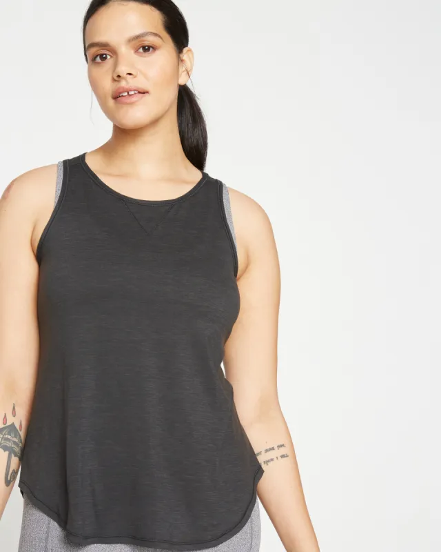 AirKnit All Day Tank - Black sold by Universal Standard