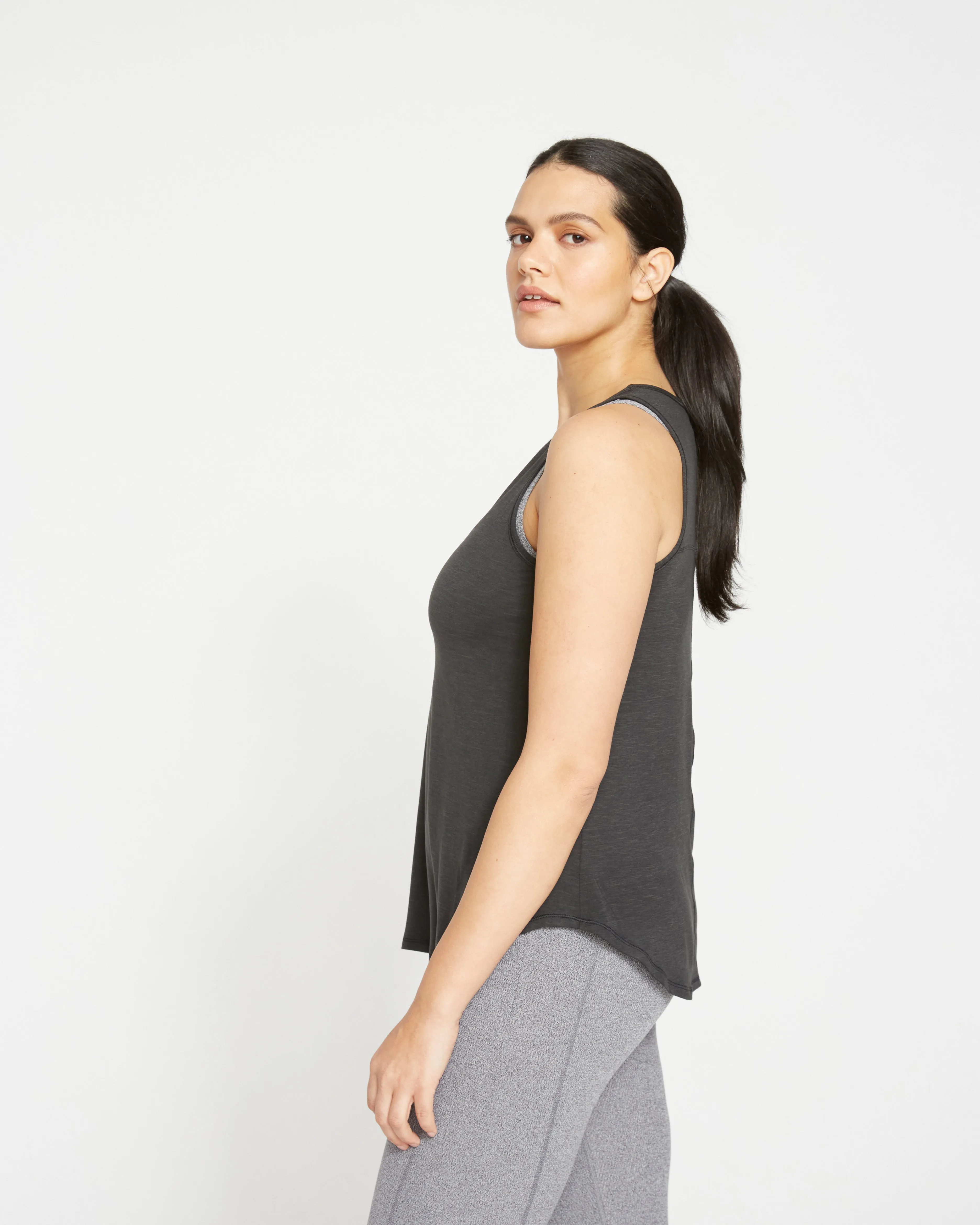 AirKnit All Day Tank - Black sold by Universal Standard product image thumbnail 4