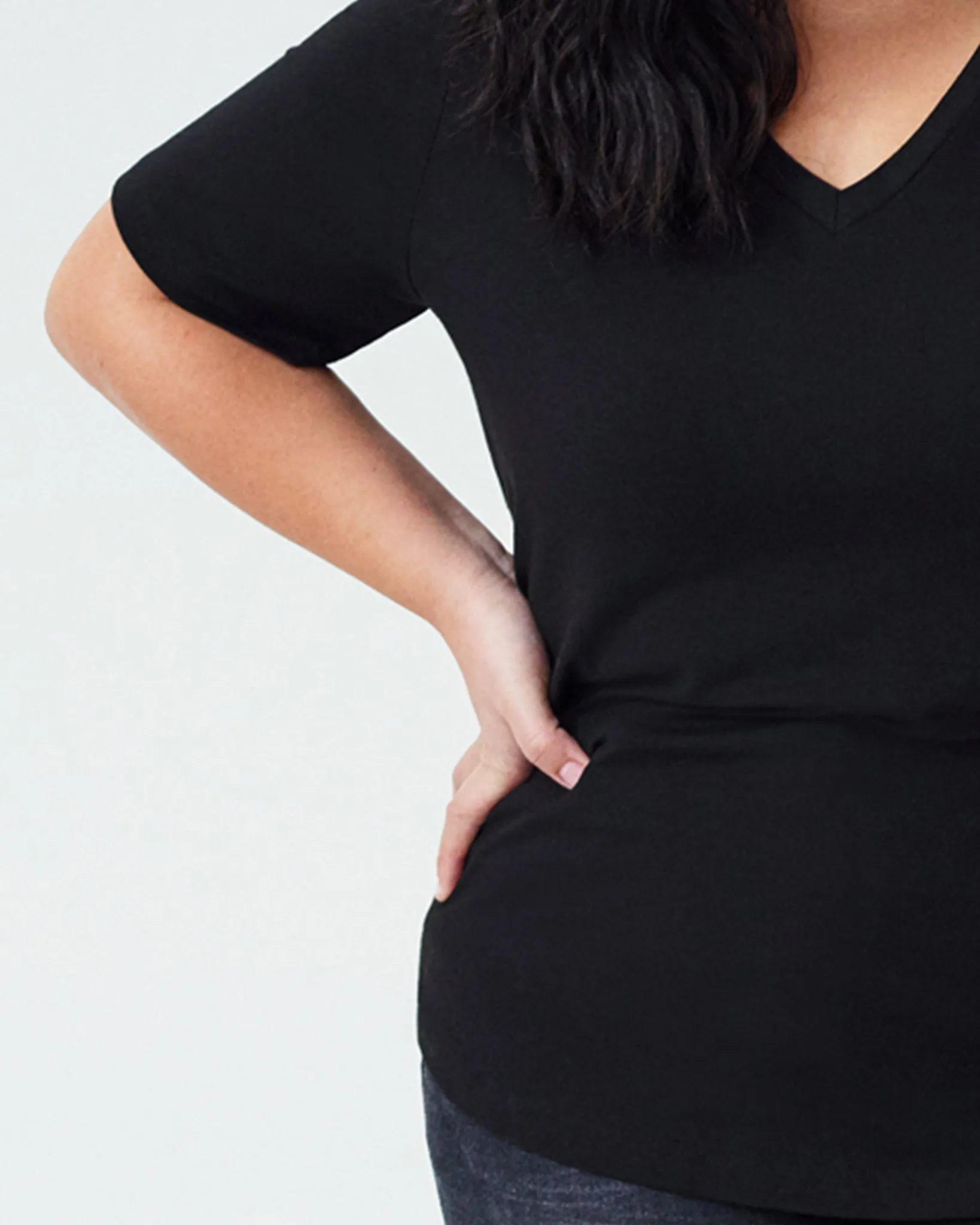 Petite V Rex - Black sold by Universal Standard product image thumbnail 3