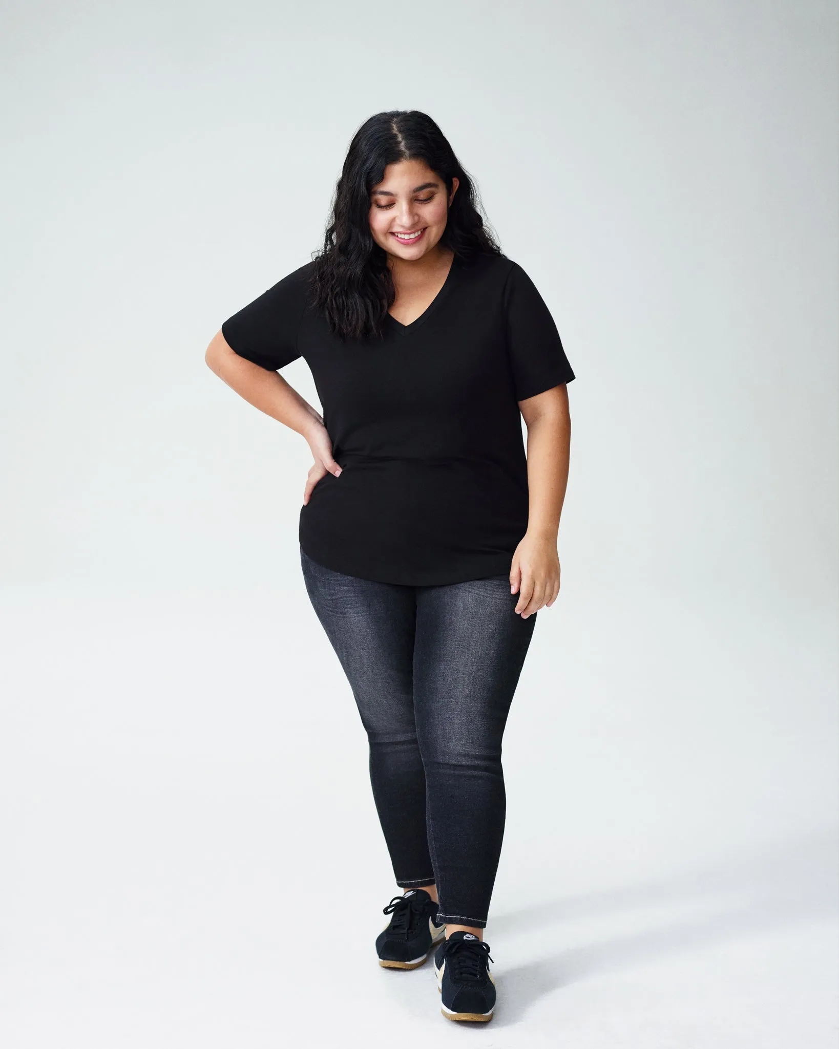 Petite V Rex - Black sold by Universal Standard