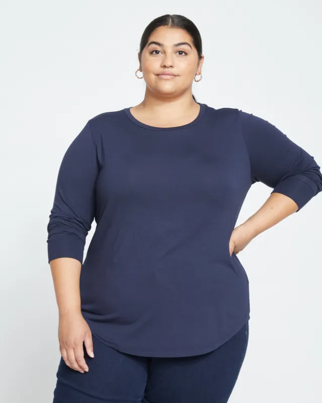 Long Sleeve Tee Rex - Midnight sold by Universal Standard
