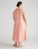 Louvre Bow Back Linen Dress - Frangipane sold by Universal Standard
