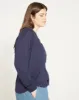 Lightweight Pima Cotton Cardi - Navy sold by Universal Standard