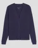 Lightweight Pima Cotton Cardi - Navy sold by Universal Standard