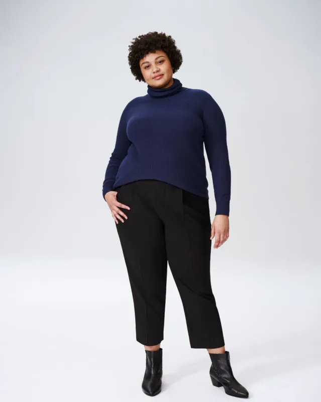 Slim Cut Trousers - Black sold by Universal Standard
