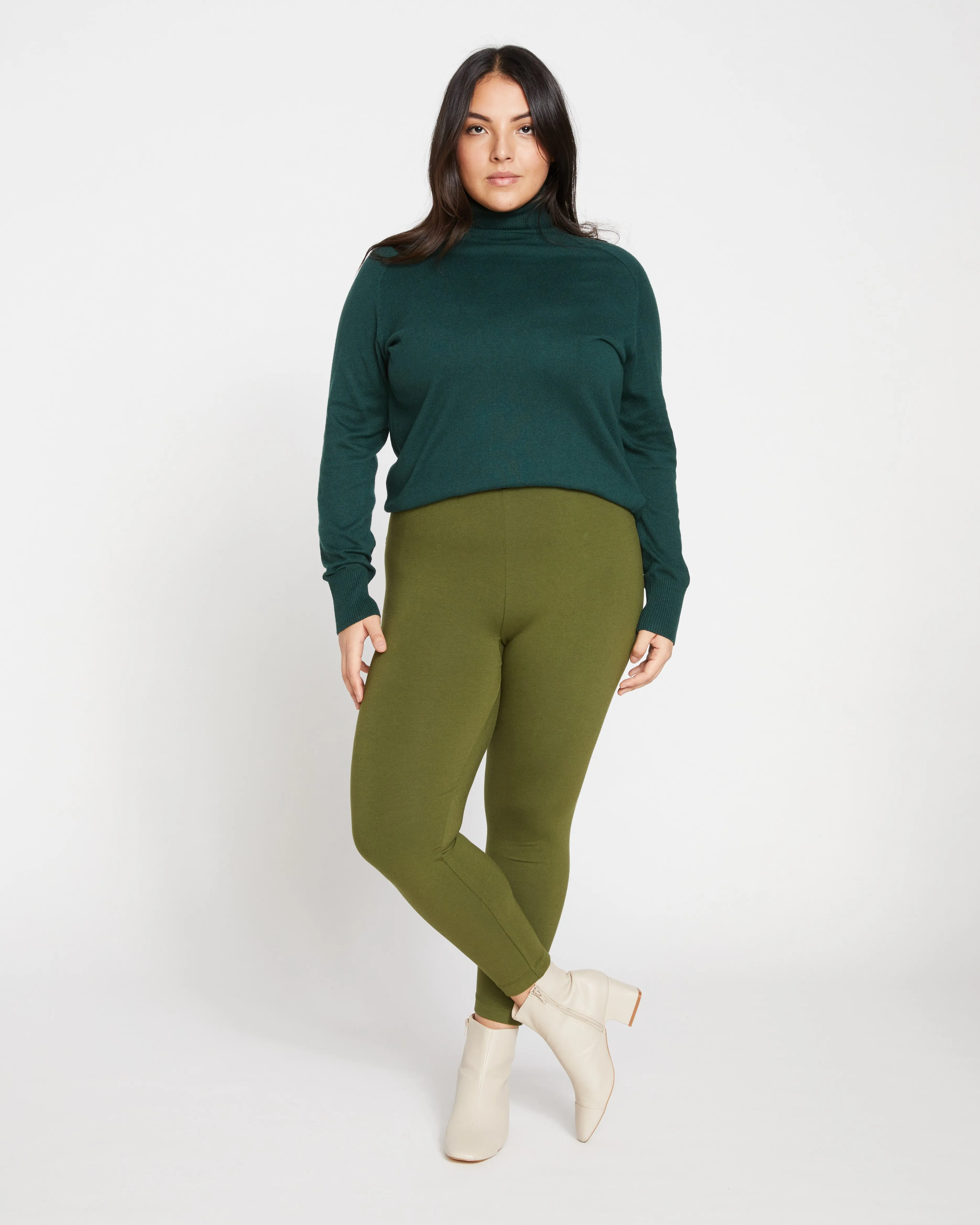 Roya Cropped Leggings 23 Inch - Camo sold by Universal Standard