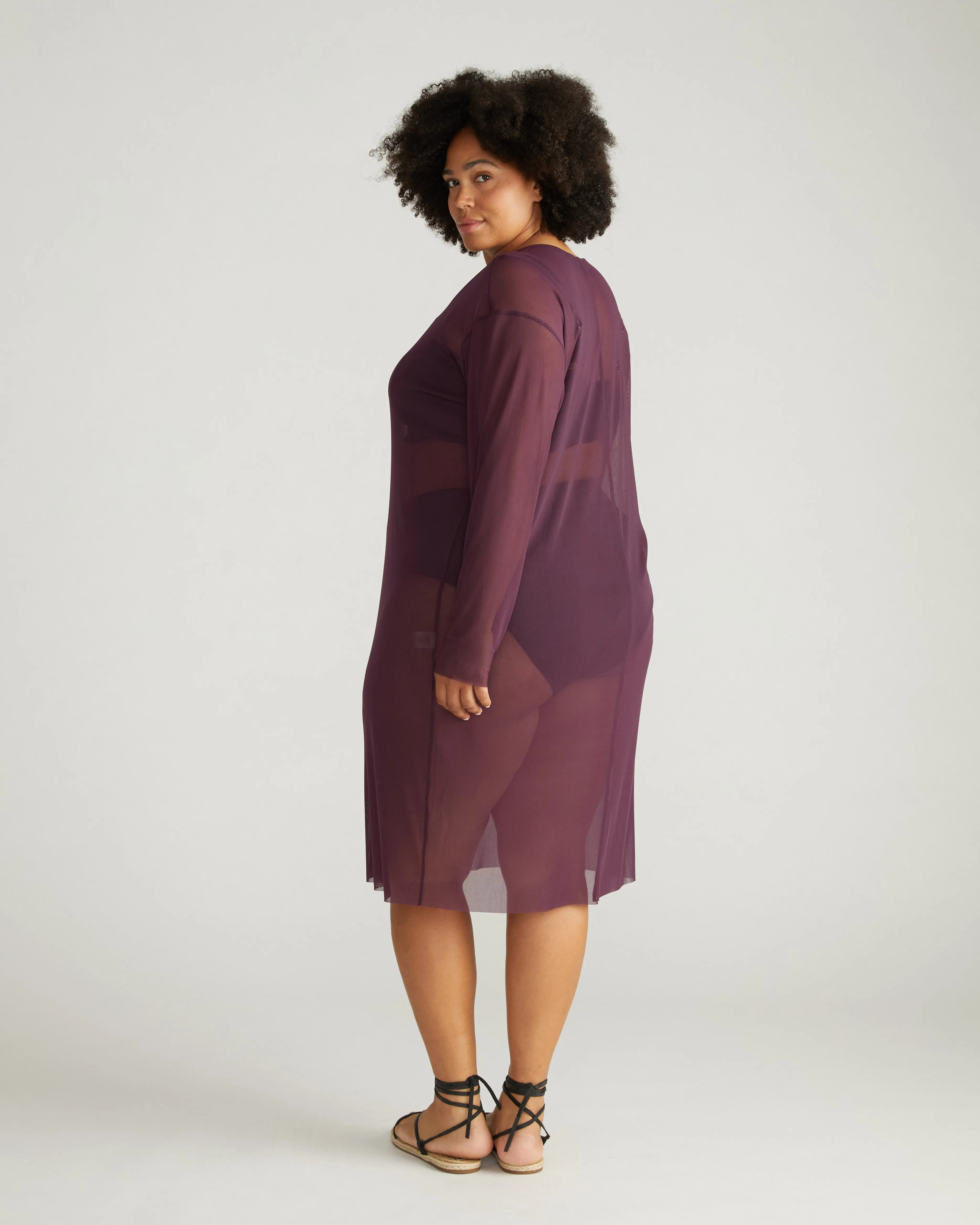 Thames Fog Dress - Deep Pansy sold by Universal Standard product image thumbnail 3