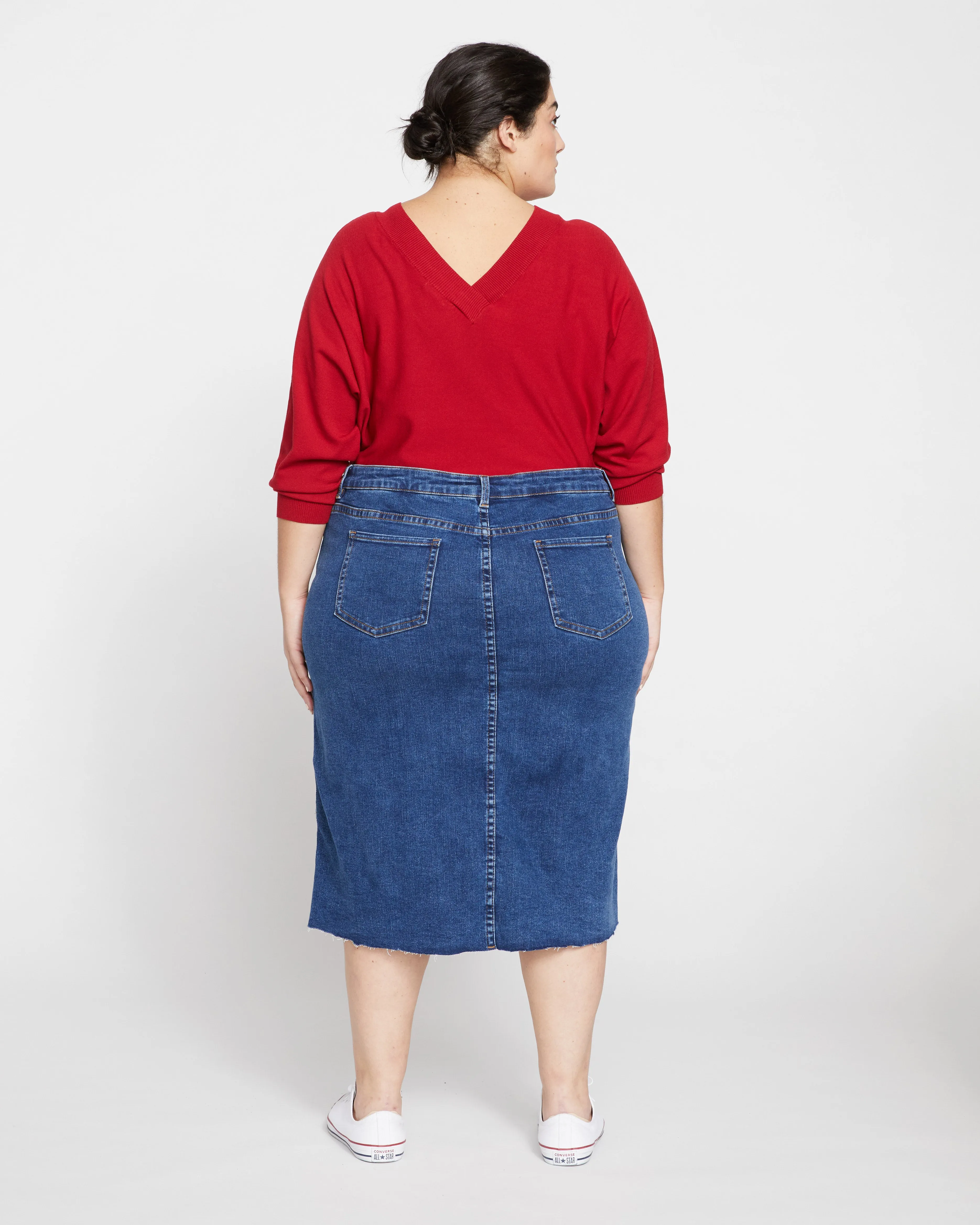 Dakota Denim Skirt - Odeon Blue sold by Universal Standard product image thumbnail 5