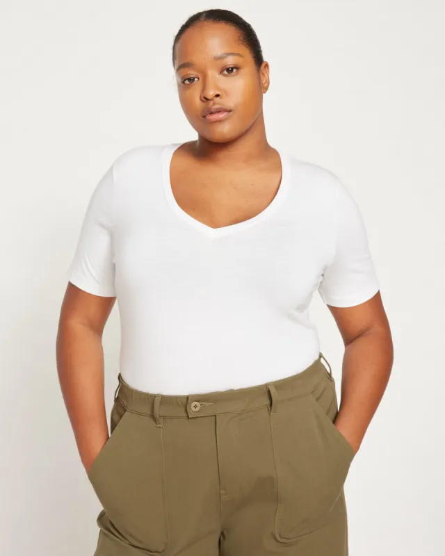 V Rex - White sold by Universal Standard