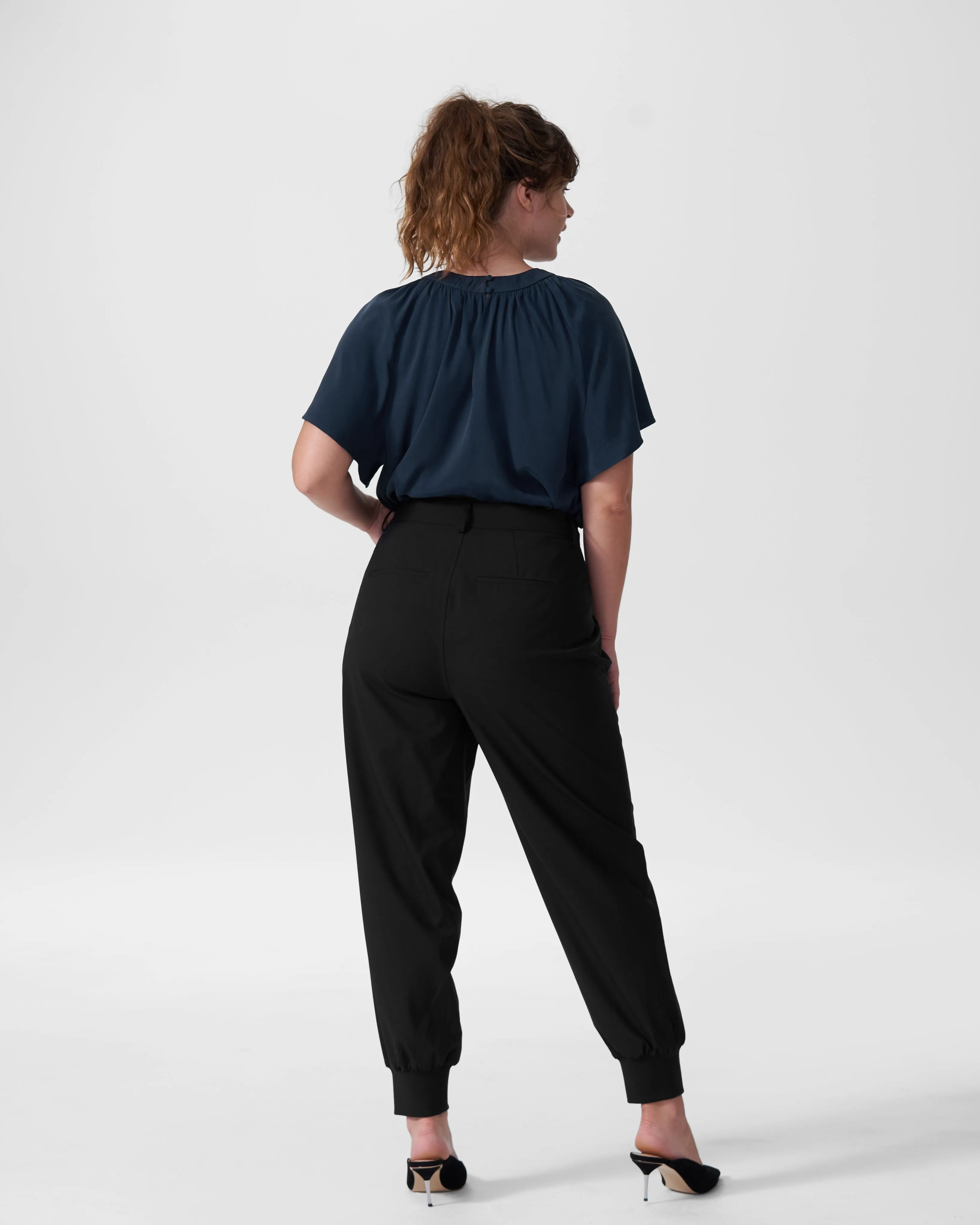 Minton Suiting Jogger - Black sold by Universal Standard product image thumbnail 3