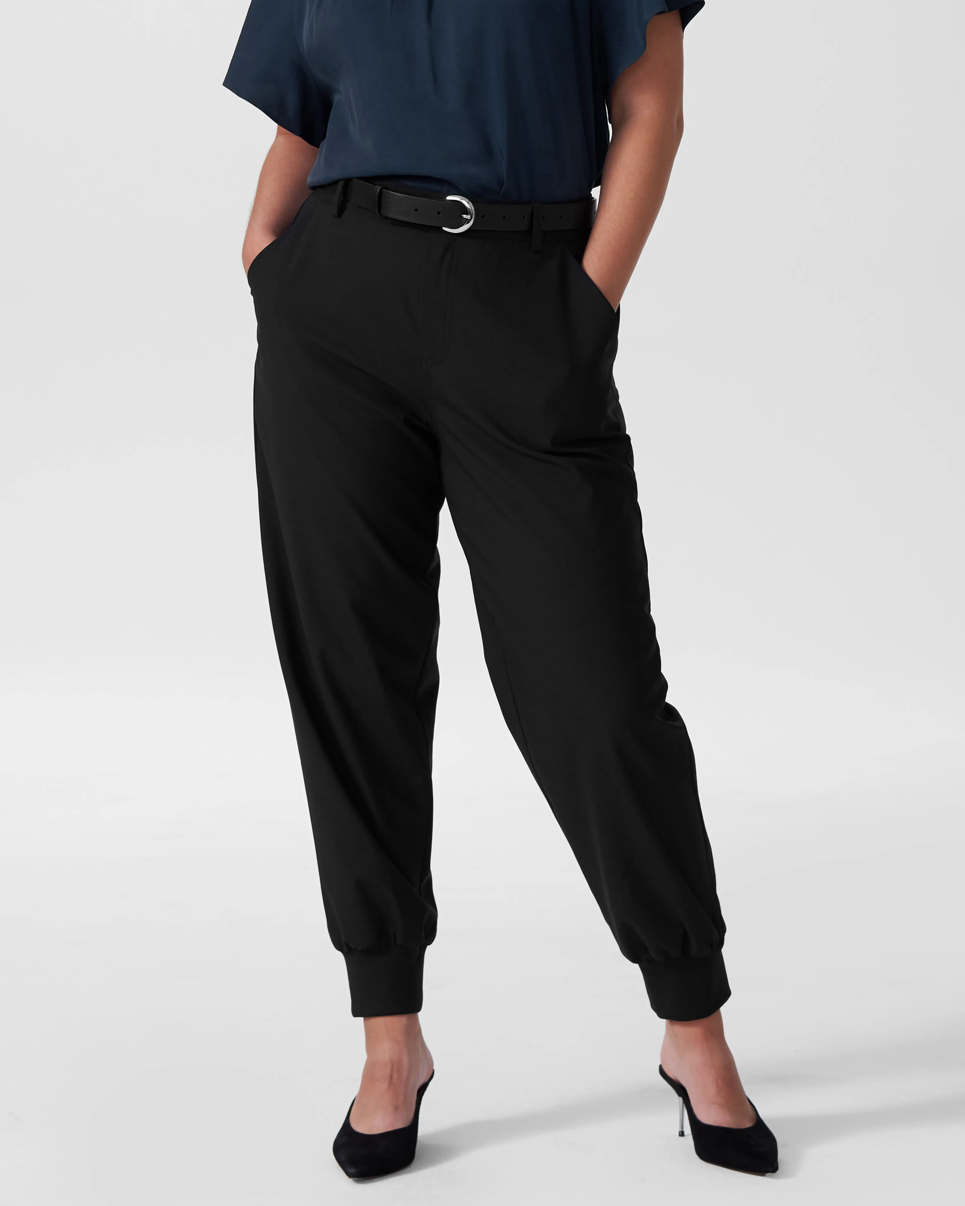 Minton Suiting Jogger - Black sold by Universal Standard