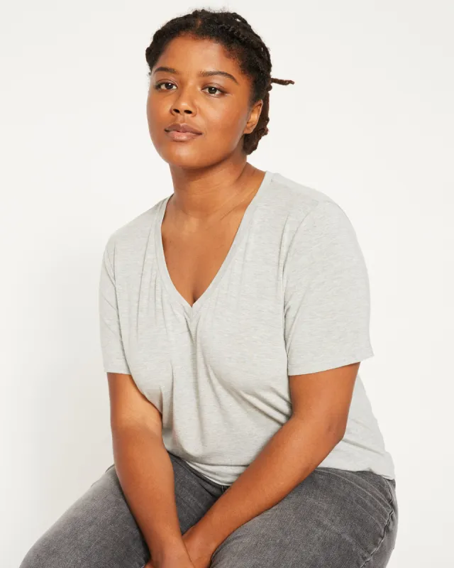 V Rex - Heather Grey sold by Universal Standard