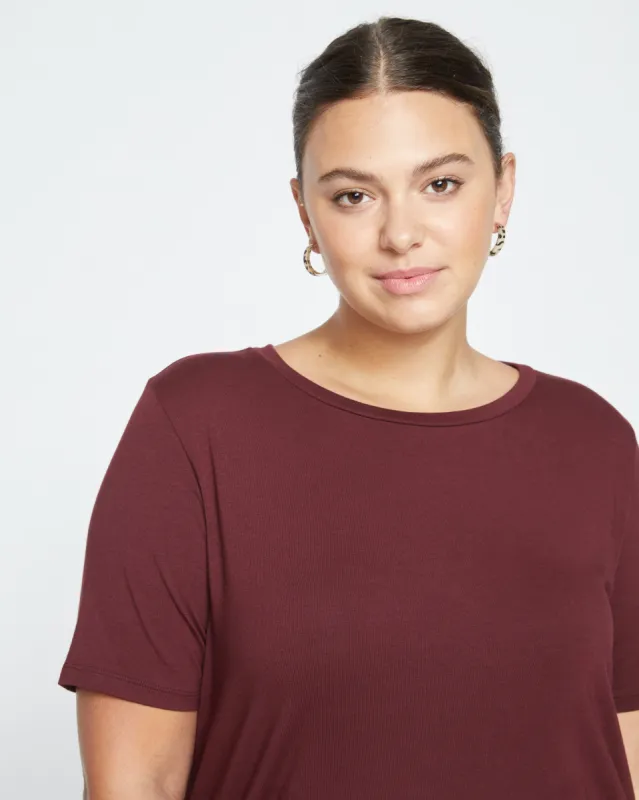 Free Tee Rex - Black Cherry sold by Universal Standard