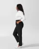 Silvia Slim Cut Trousers 29 inch - Black sold by Universal Standard