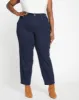 Dylan High Rise Tapered Jeans 29 Inch - Dark Indigo sold by Universal Standard