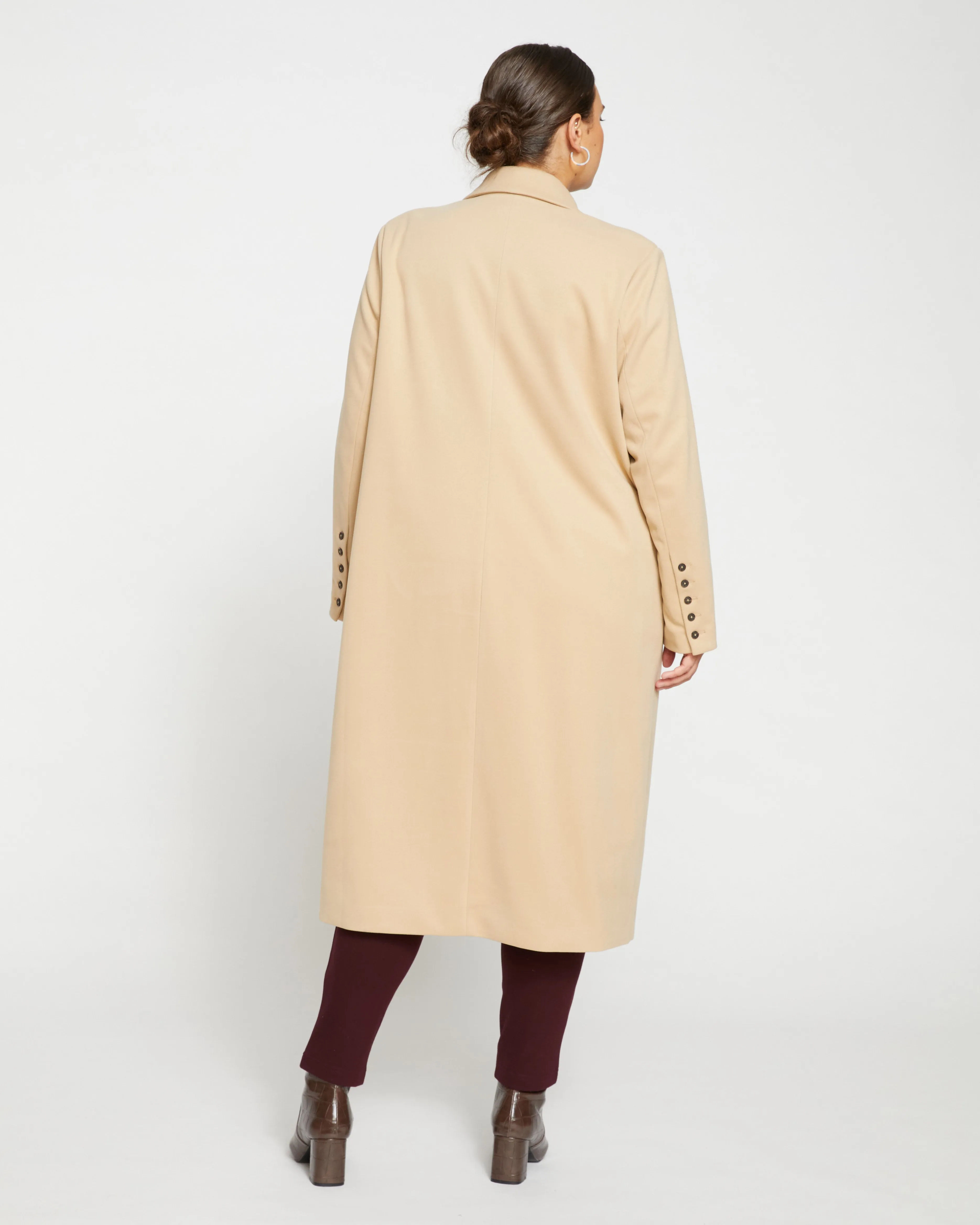 Jackson Tailored Coat - Khaki sold by Universal Standard product image thumbnail 4