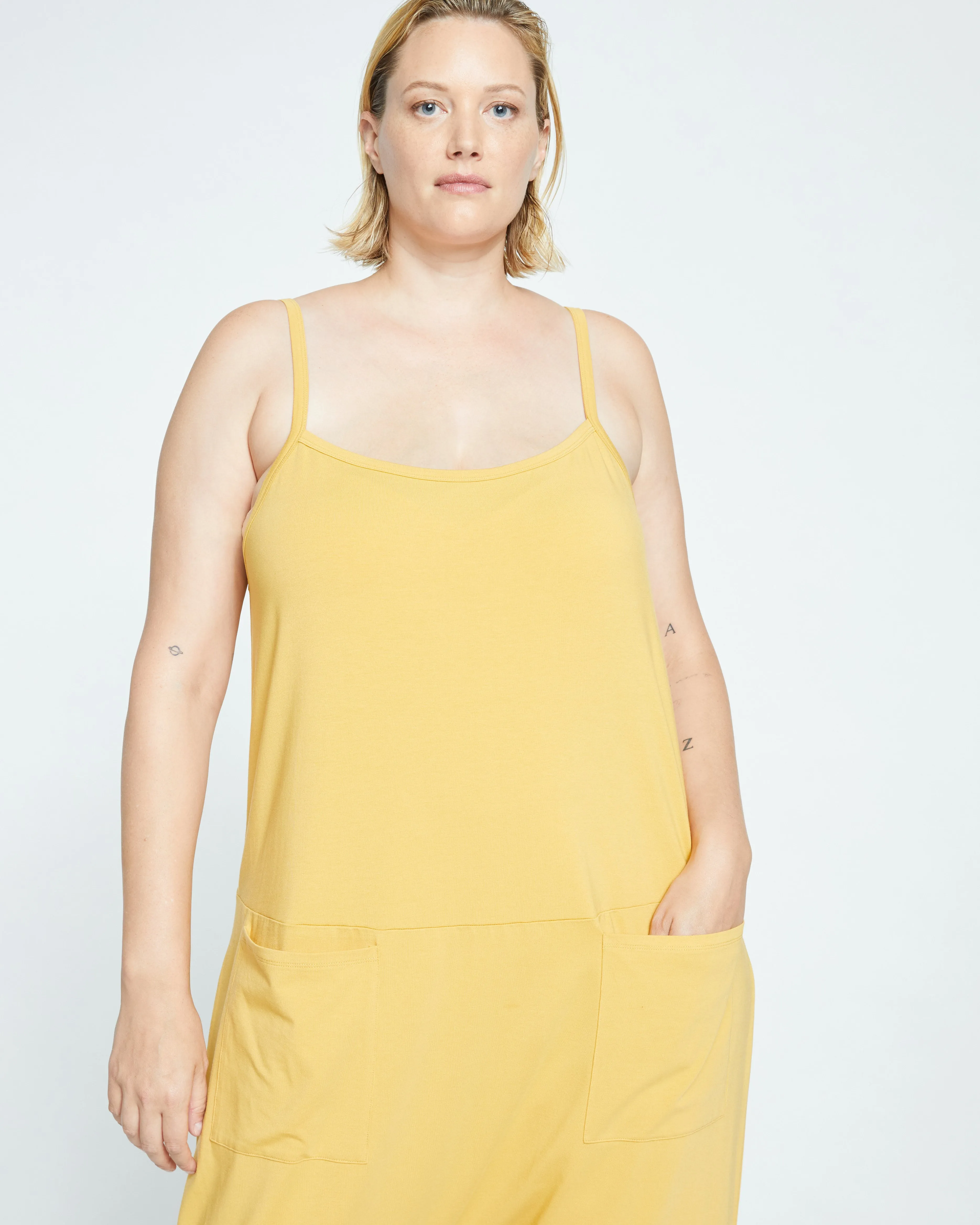 UltimateS Jackson Sleeveless Jumpsuit - Custard sold by Universal Standard product image thumbnail 2