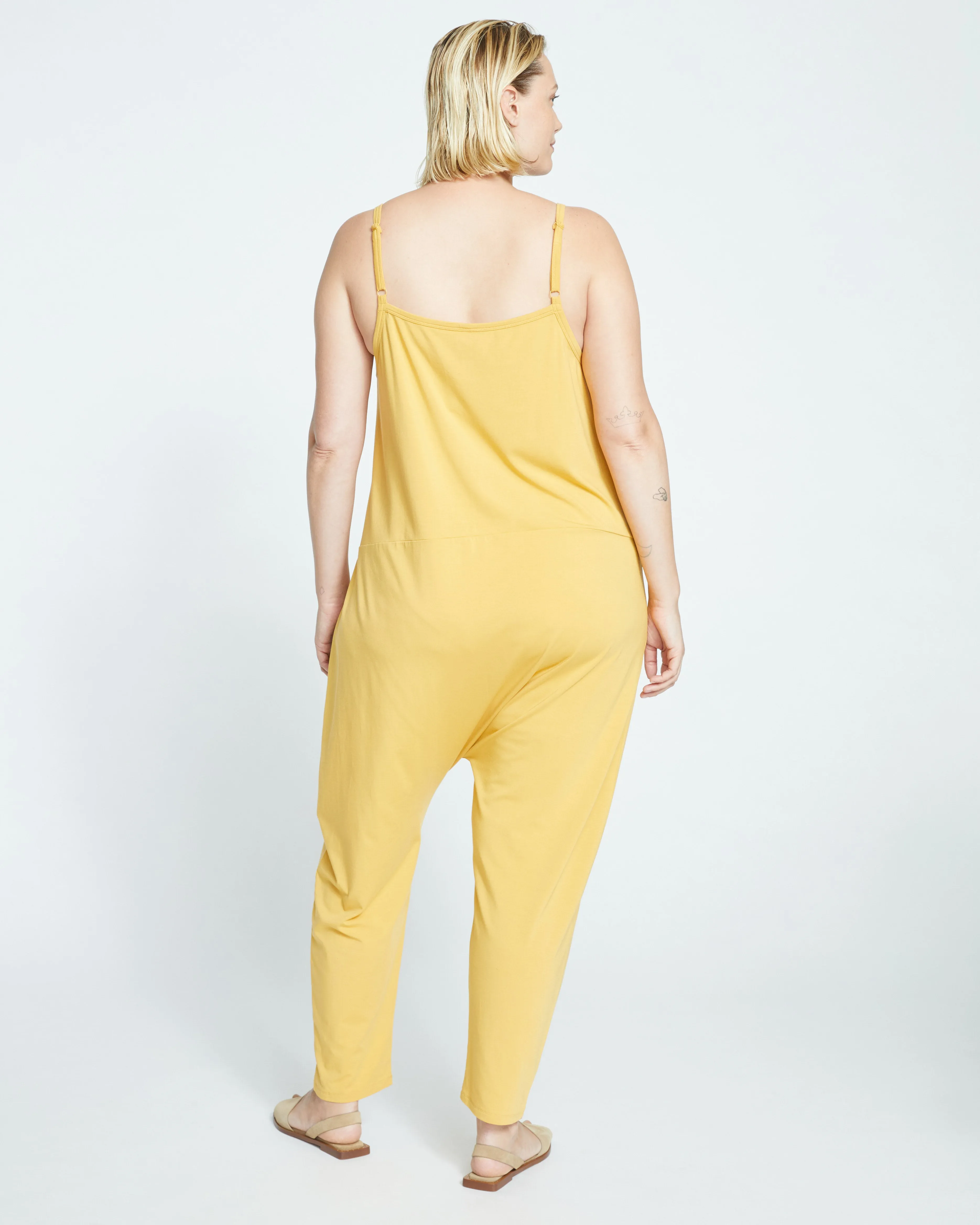 UltimateS Jackson Sleeveless Jumpsuit - Custard sold by Universal Standard product image thumbnail 4