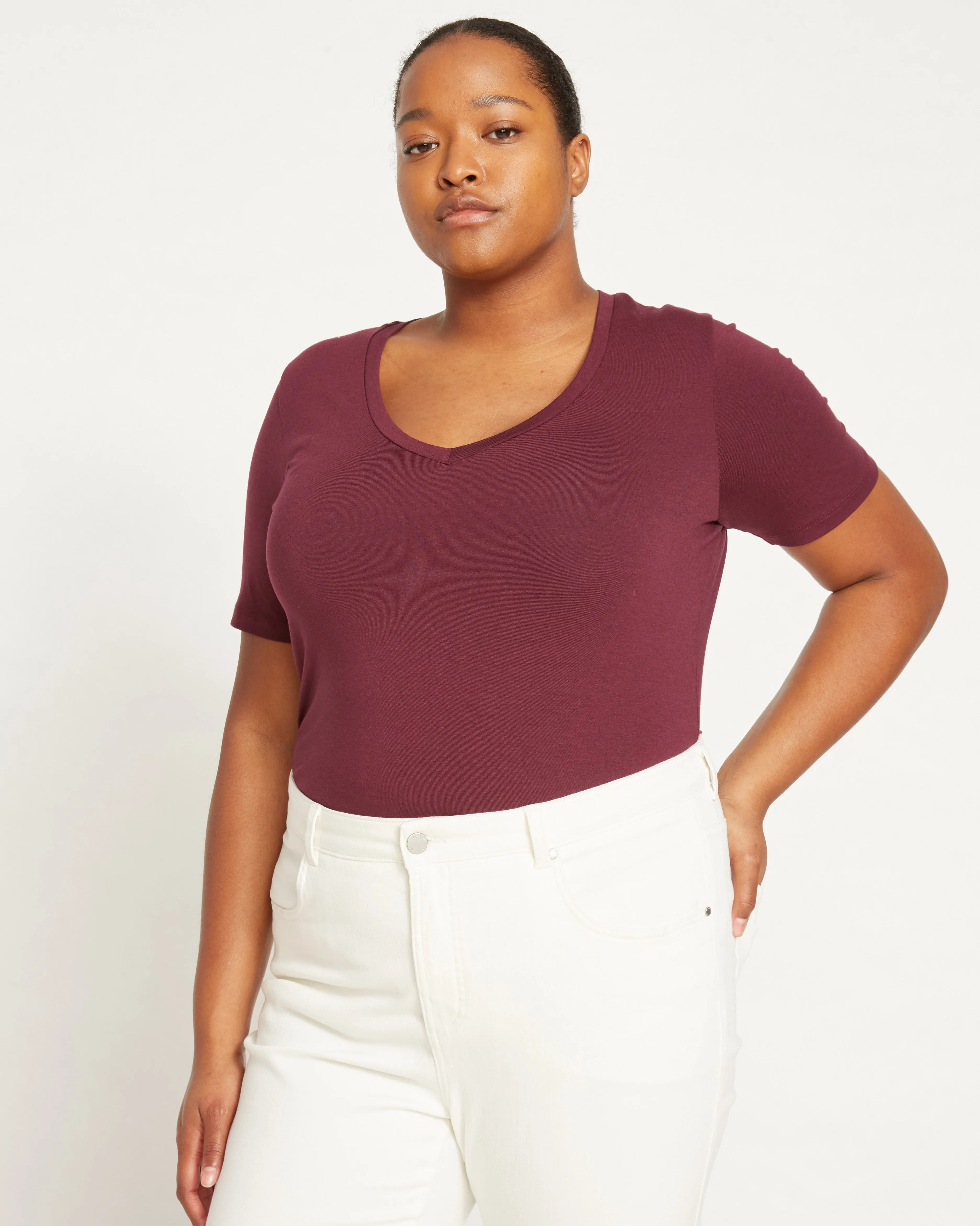 V Rex - Eggplant sold by Universal Standard product image thumbnail 3